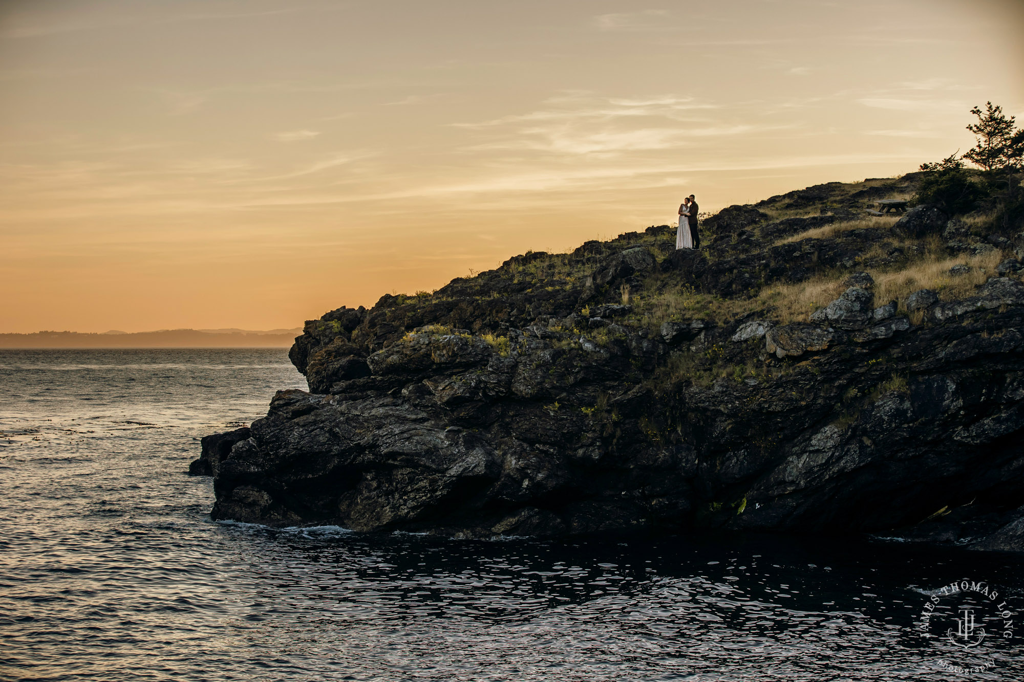 San Juan Island wedding by Seattle wedding photographer James Thomas Long Photography