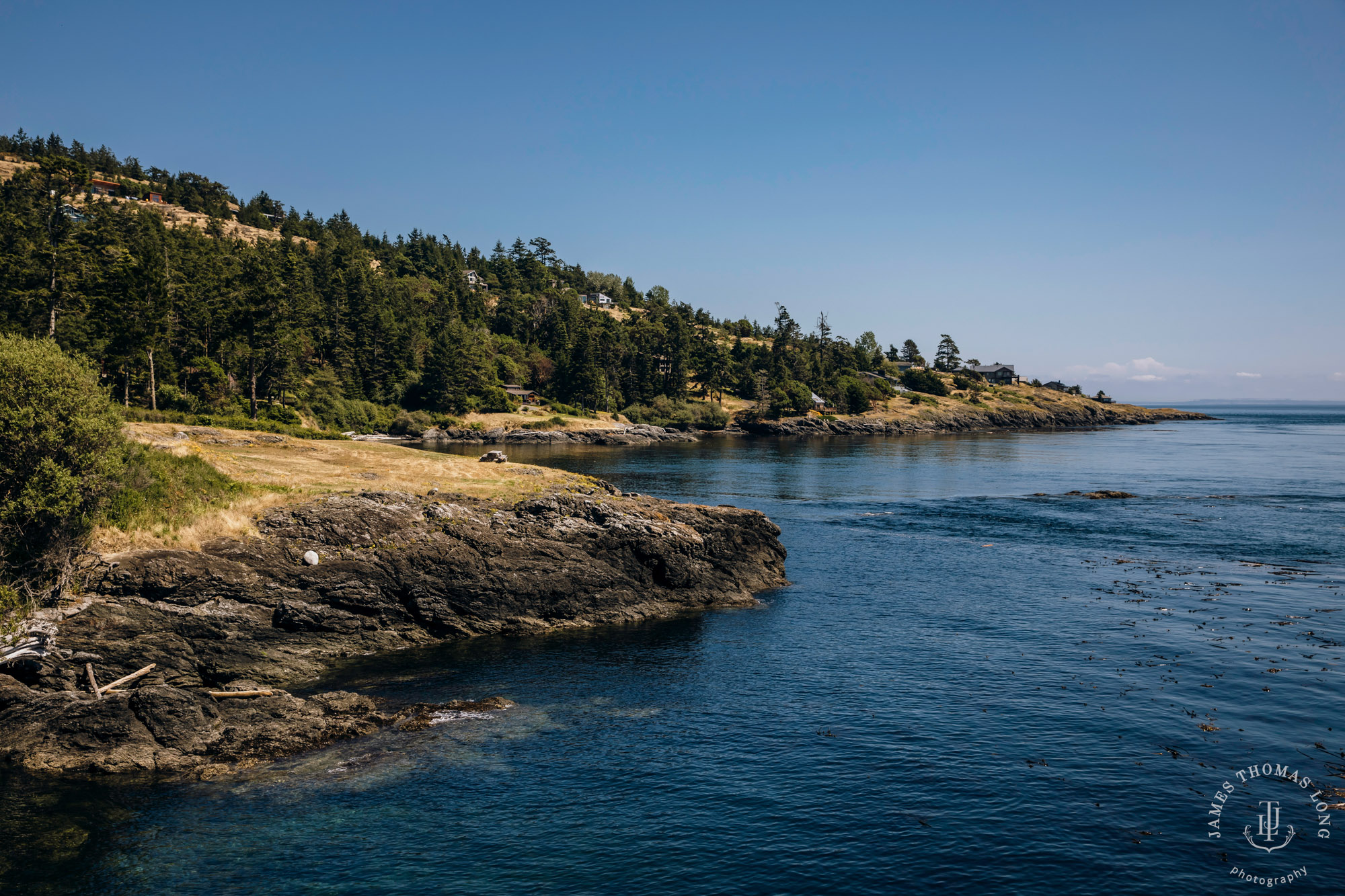 San Juan Island wedding by Seattle wedding photographer James Thomas Long Photography