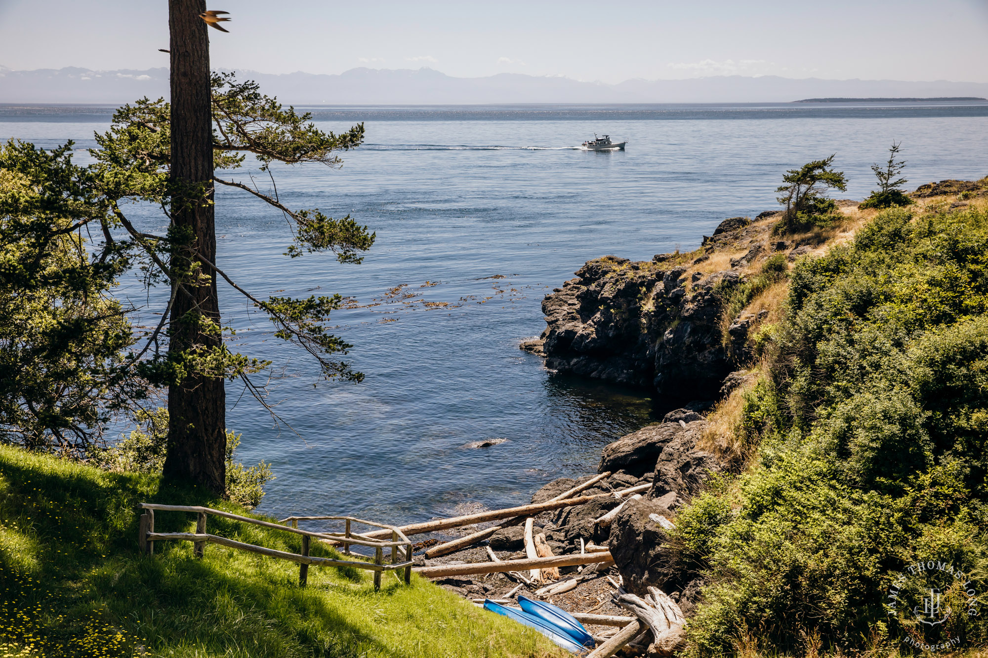 San Juan Island wedding by Seattle wedding photographer James Thomas Long Photography