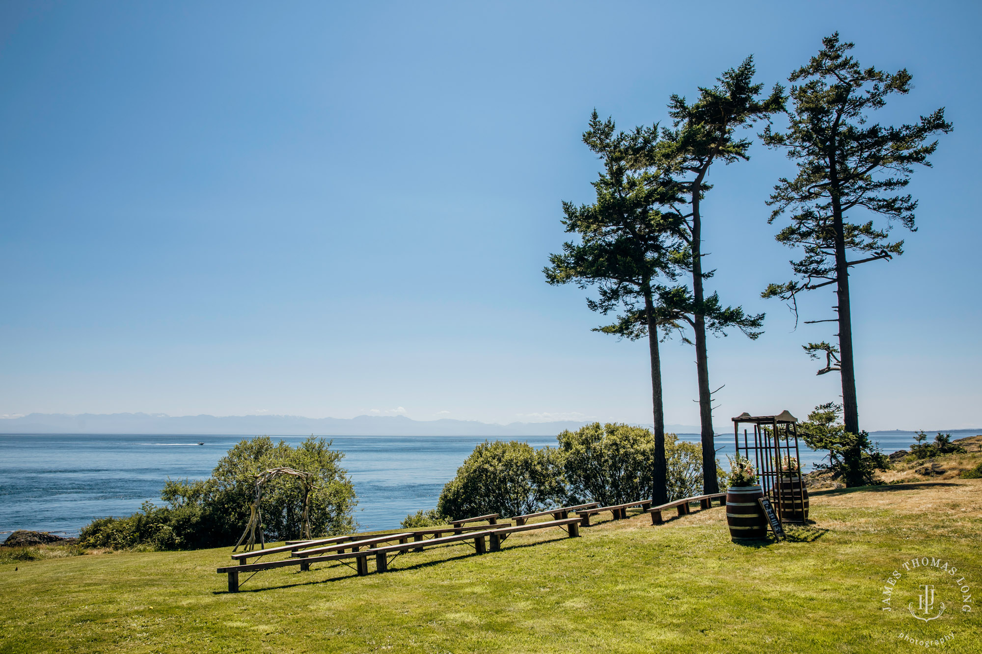 San Juan Island wedding by Seattle wedding photographer James Thomas Long Photography