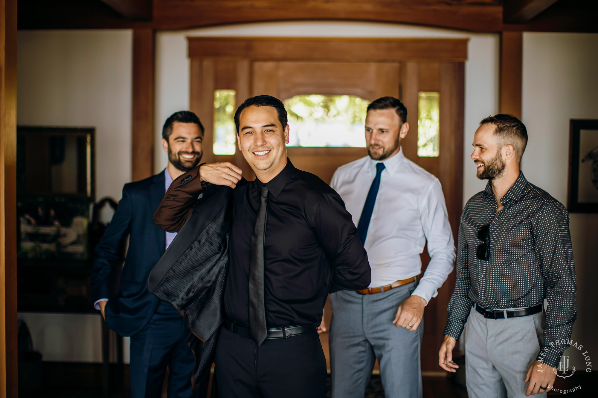 San Juan Island wedding by Seattle wedding photographer James Thomas Long Photography