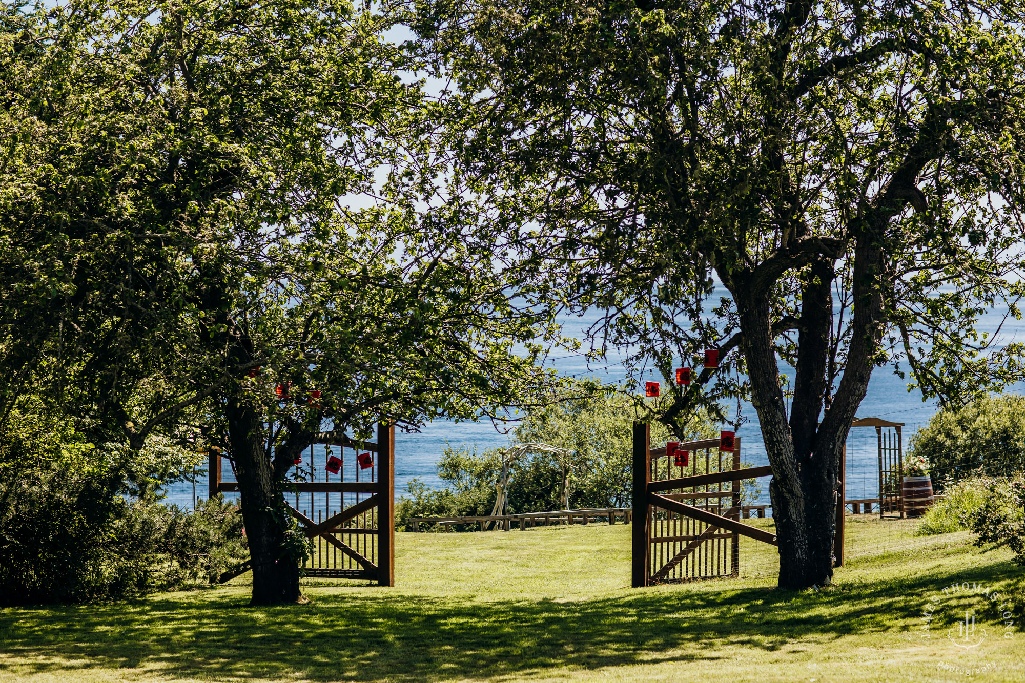 San Juan Island wedding by Seattle wedding photographer James Thomas Long Photography