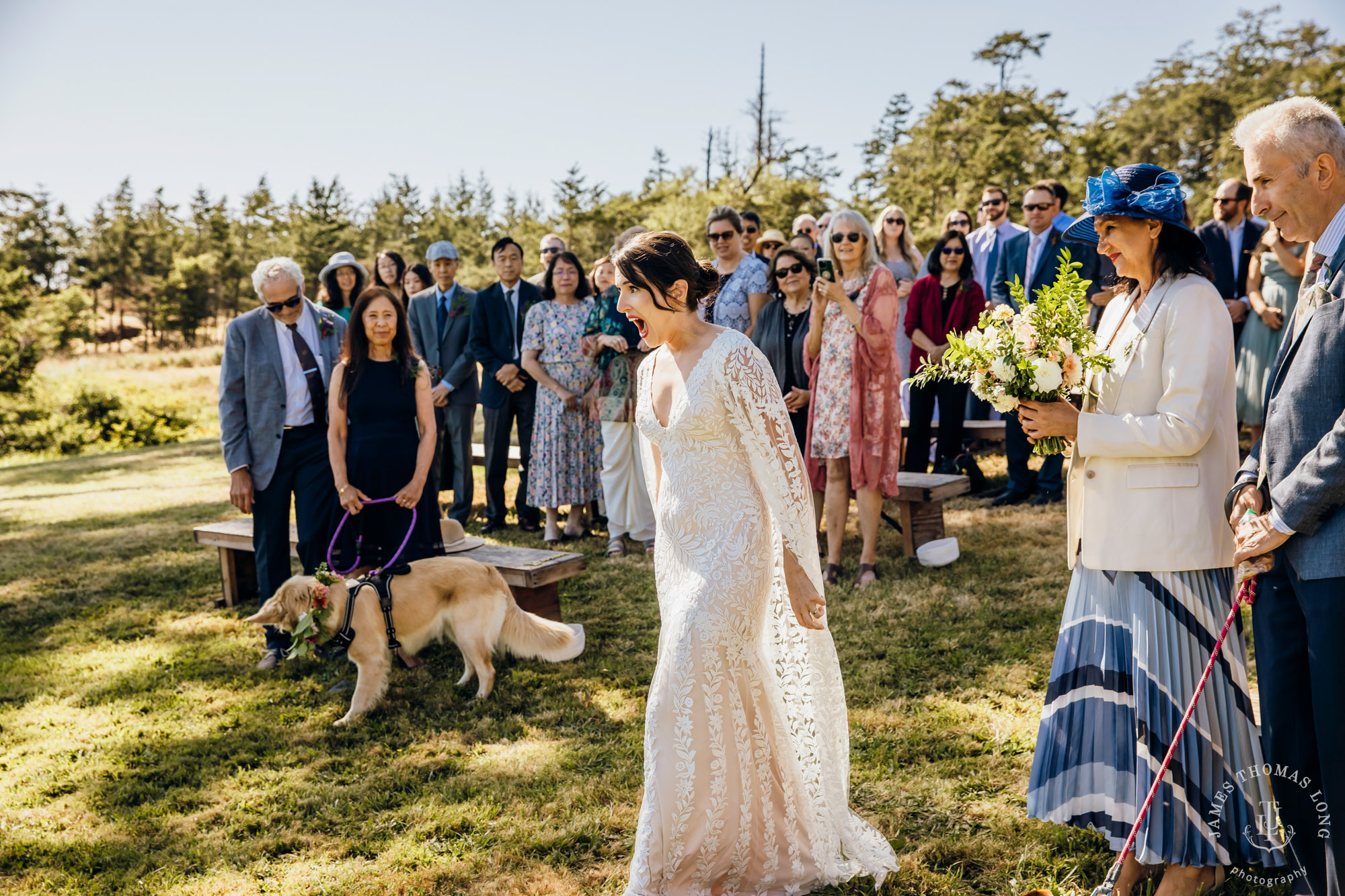 San Juan Island wedding by Seattle wedding photographer James Thomas Long Photography