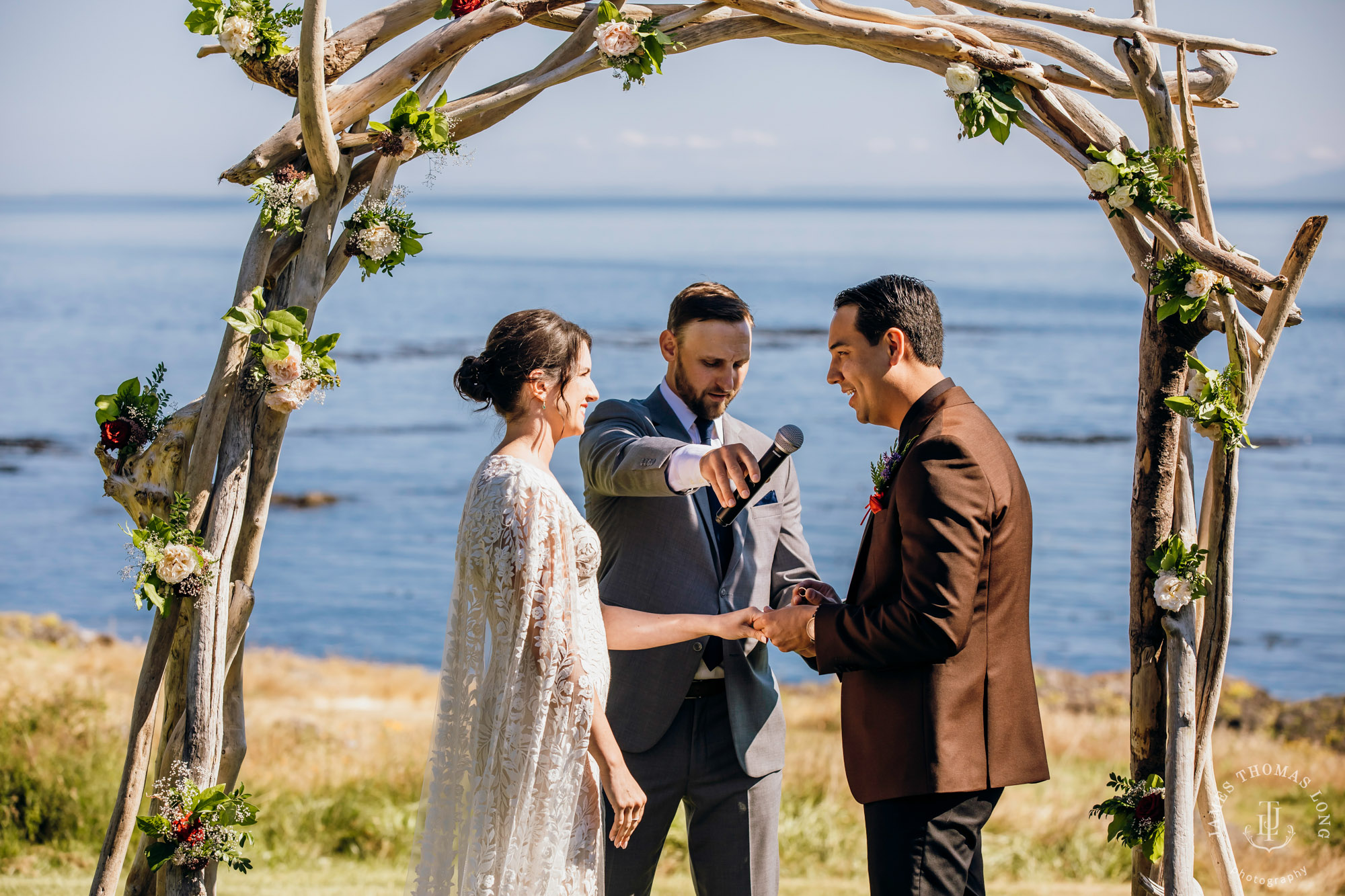 San Juan Island wedding by Seattle wedding photographer James Thomas Long Photography