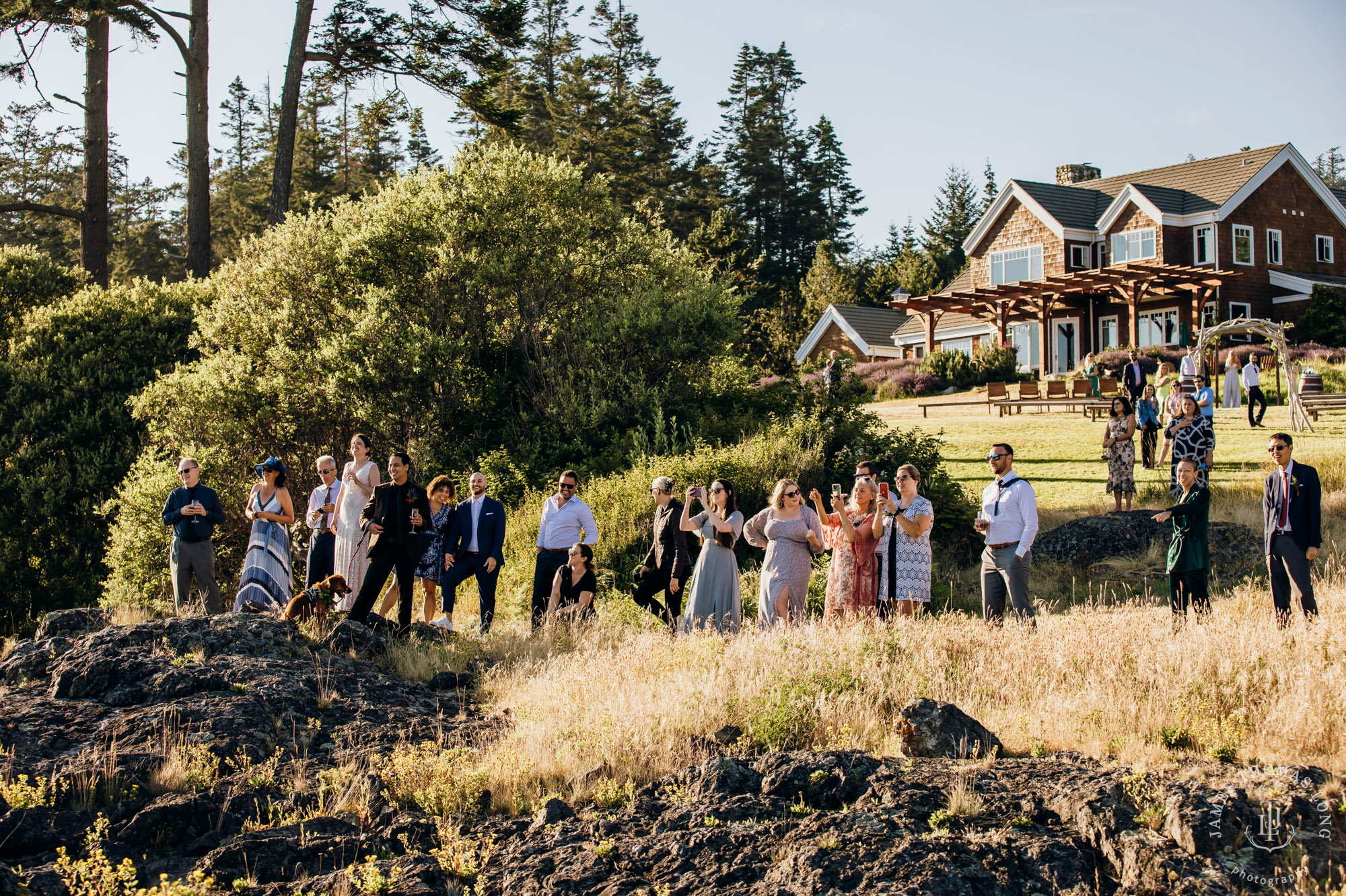 San Juan Island wedding by Seattle wedding photographer James Thomas Long Photography