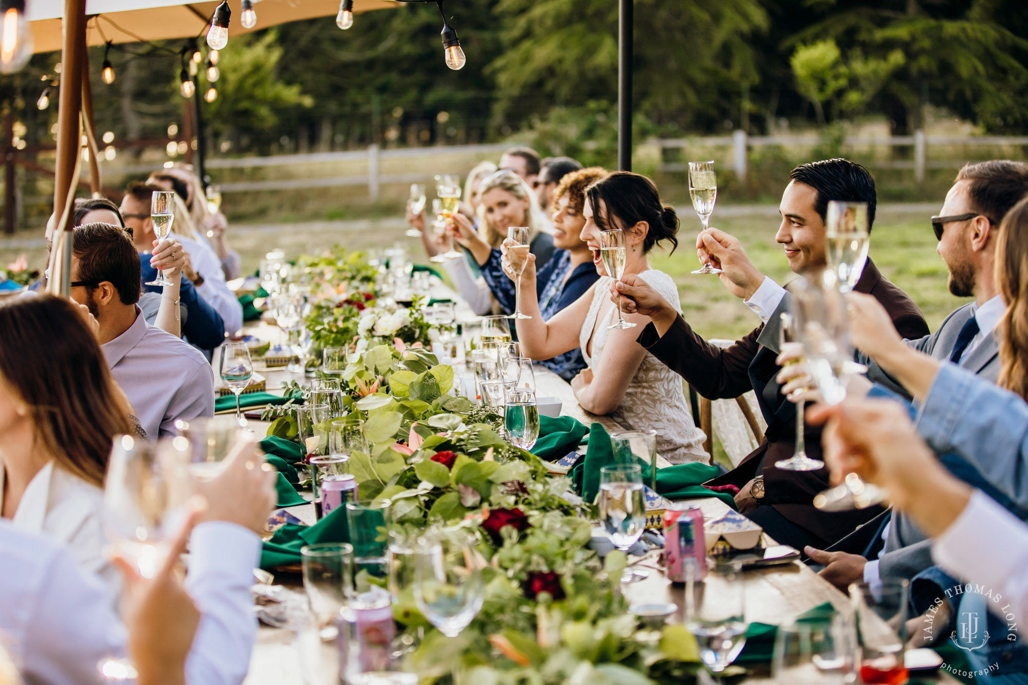 San Juan Island wedding by Seattle wedding photographer James Thomas Long Photography