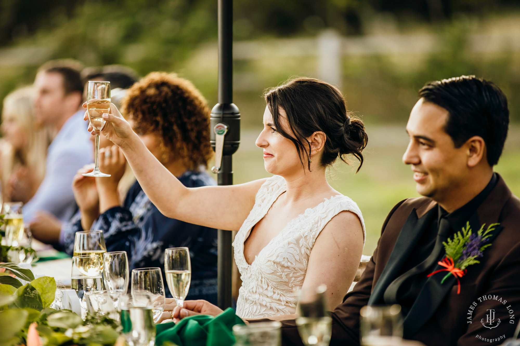 San Juan Island wedding by Seattle wedding photographer James Thomas Long Photography