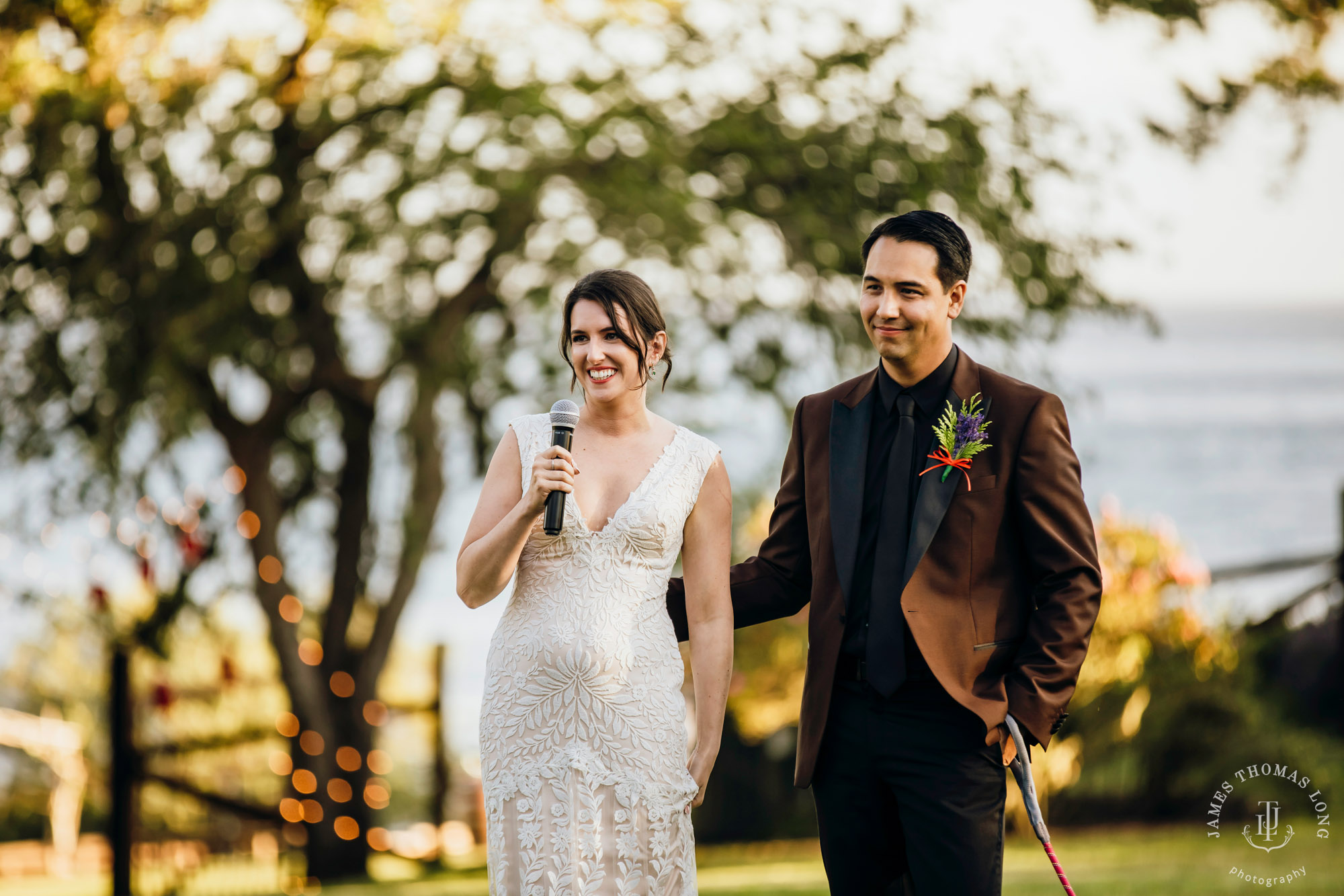 San Juan Island wedding by Seattle wedding photographer James Thomas Long Photography