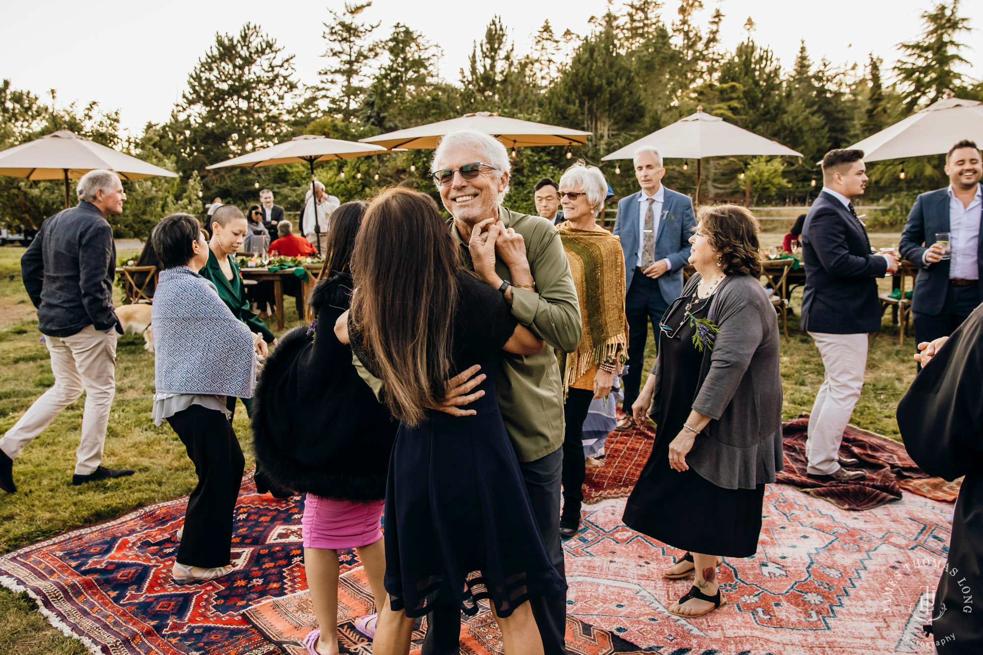 San Juan Island wedding by Seattle wedding photographer James Thomas Long Photography