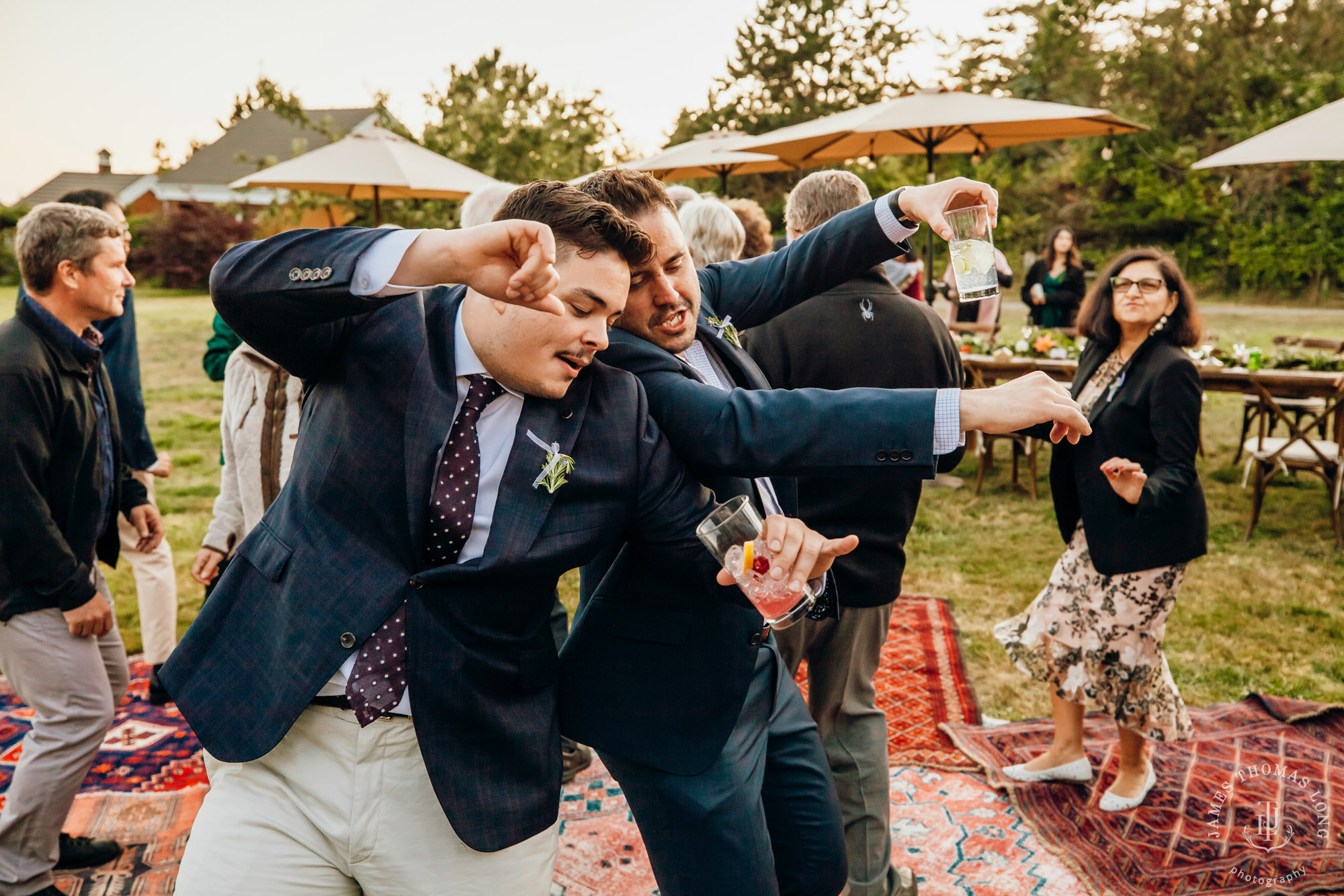 San Juan Island wedding by Seattle wedding photographer James Thomas Long Photography