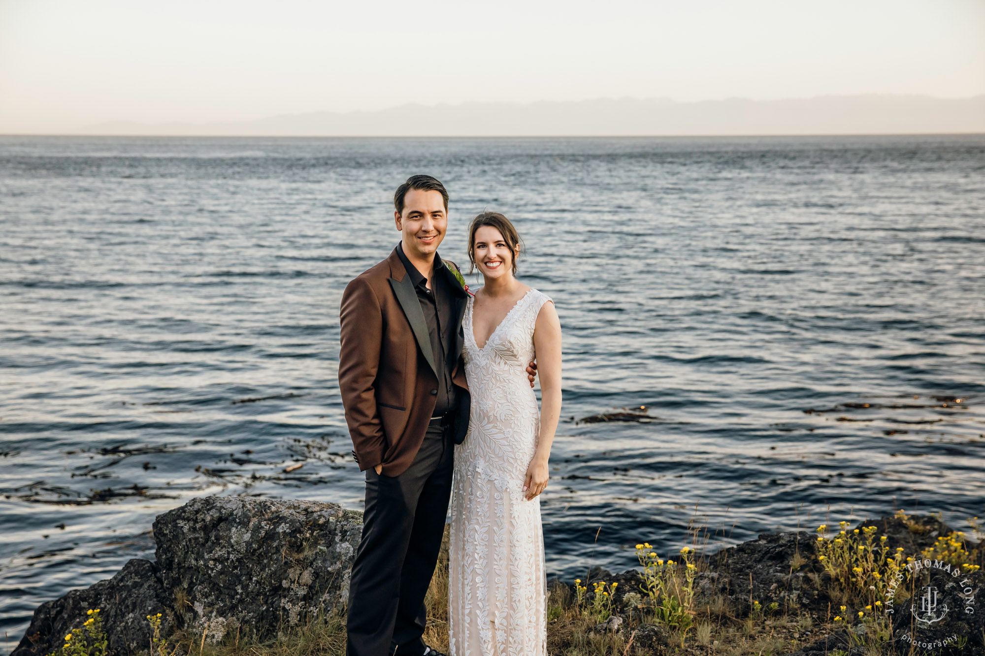 San Juan Island wedding by Seattle wedding photographer James Thomas Long Photography