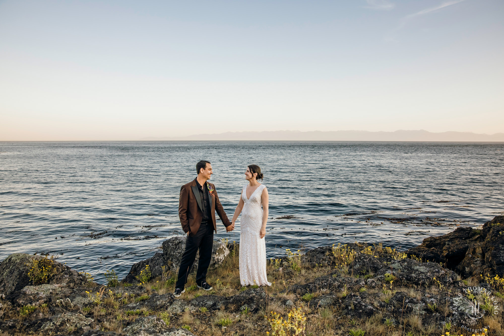 San Juan Island wedding by Seattle wedding photographer James Thomas Long Photography