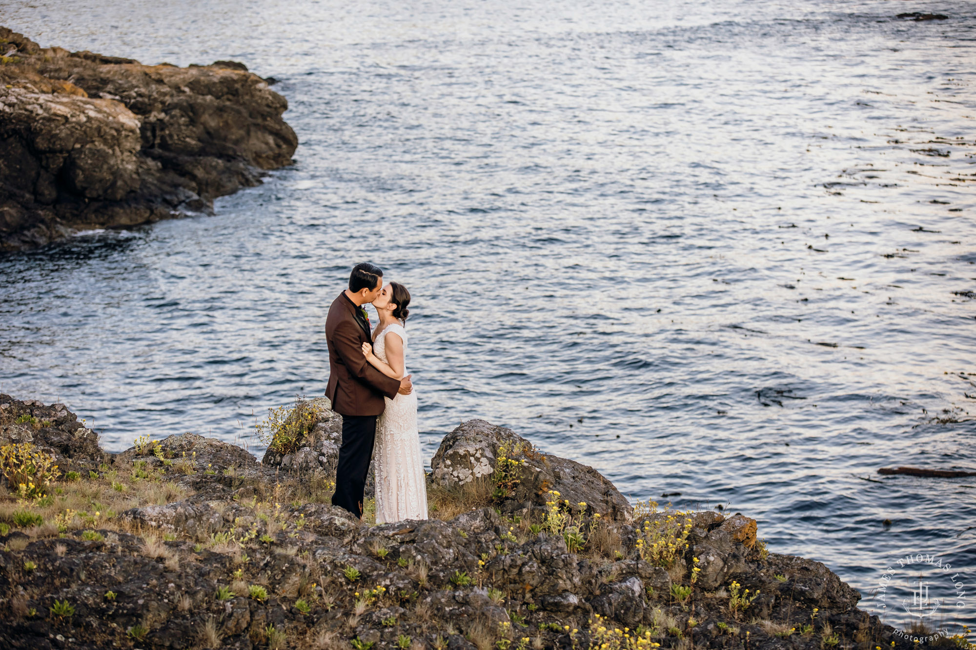 San Juan Island wedding by Seattle wedding photographer James Thomas Long Photography