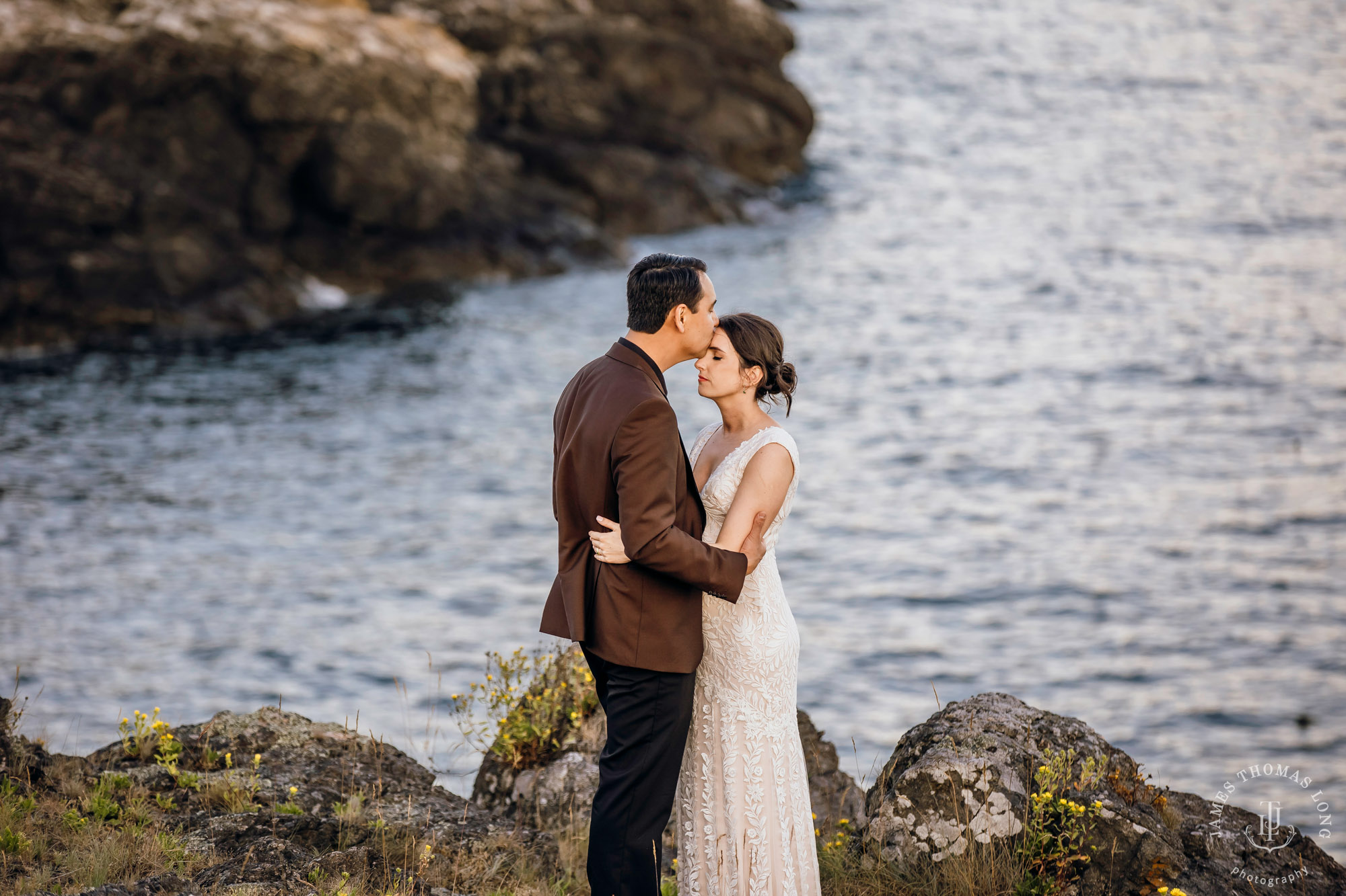 San Juan Island wedding by Seattle wedding photographer James Thomas Long Photography