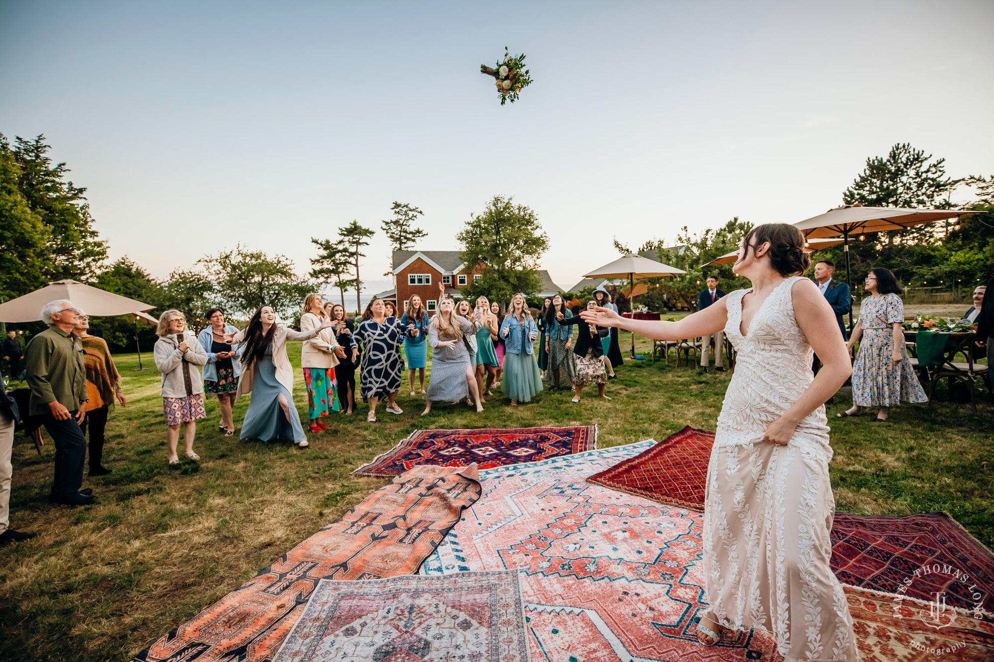 San Juan Island wedding by Seattle wedding photographer James Thomas Long Photography