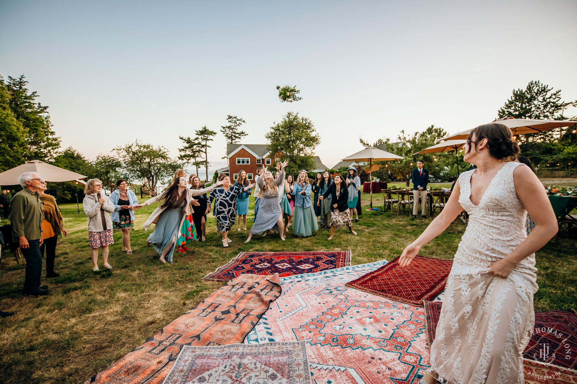 San Juan Island wedding by Seattle wedding photographer James Thomas Long Photography