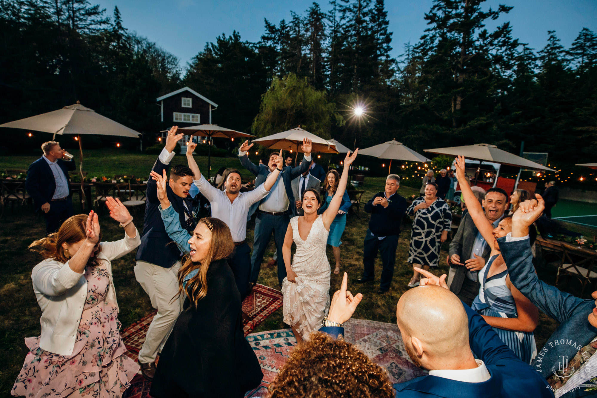 San Juan Island wedding by Seattle wedding photographer James Thomas Long Photography