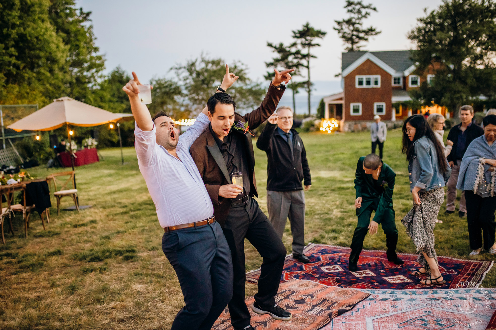 San Juan Island wedding by Seattle wedding photographer James Thomas Long Photography