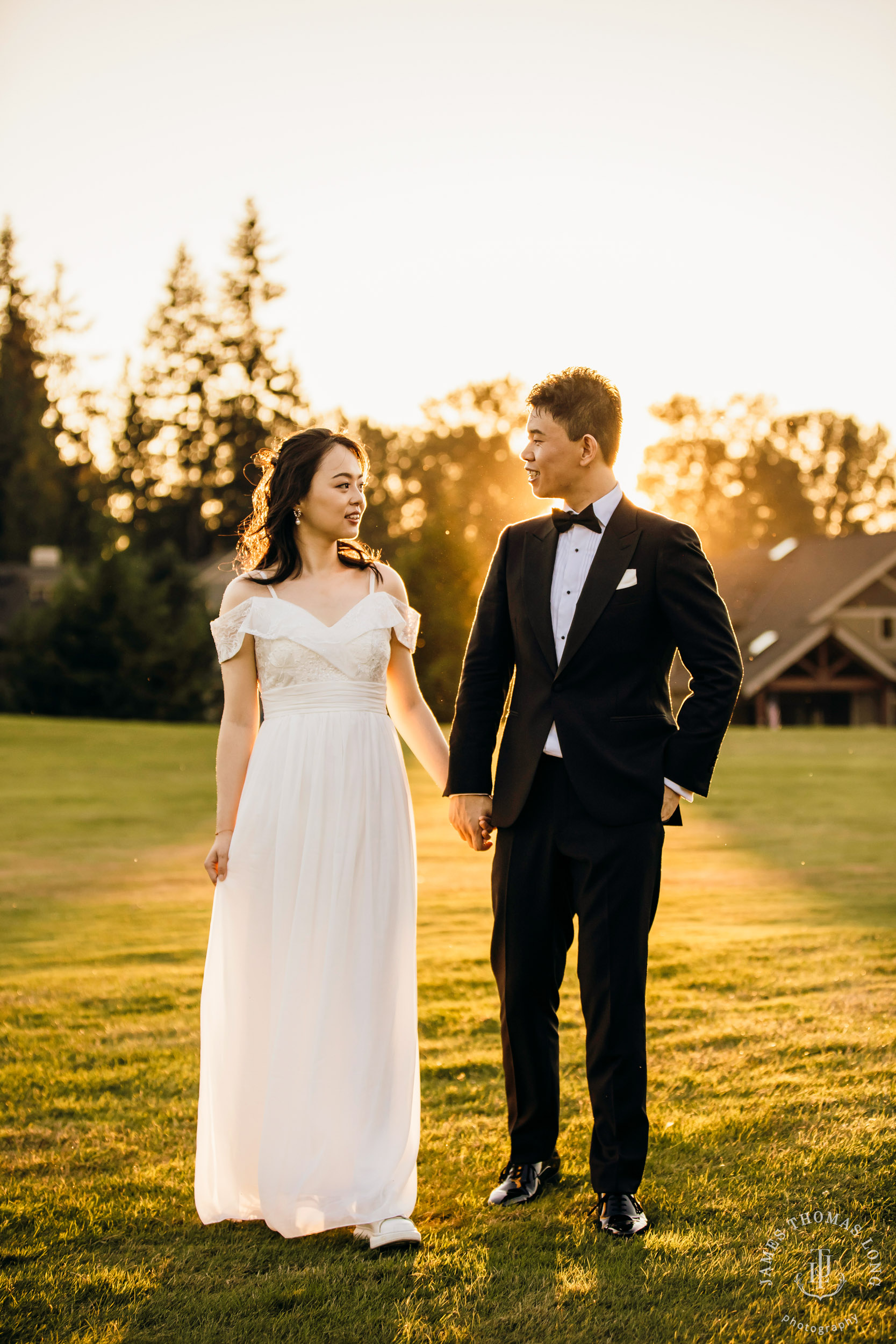 Echo Falls Snohomish wedding by Seattle wedding photographer James Thomas Long Photography