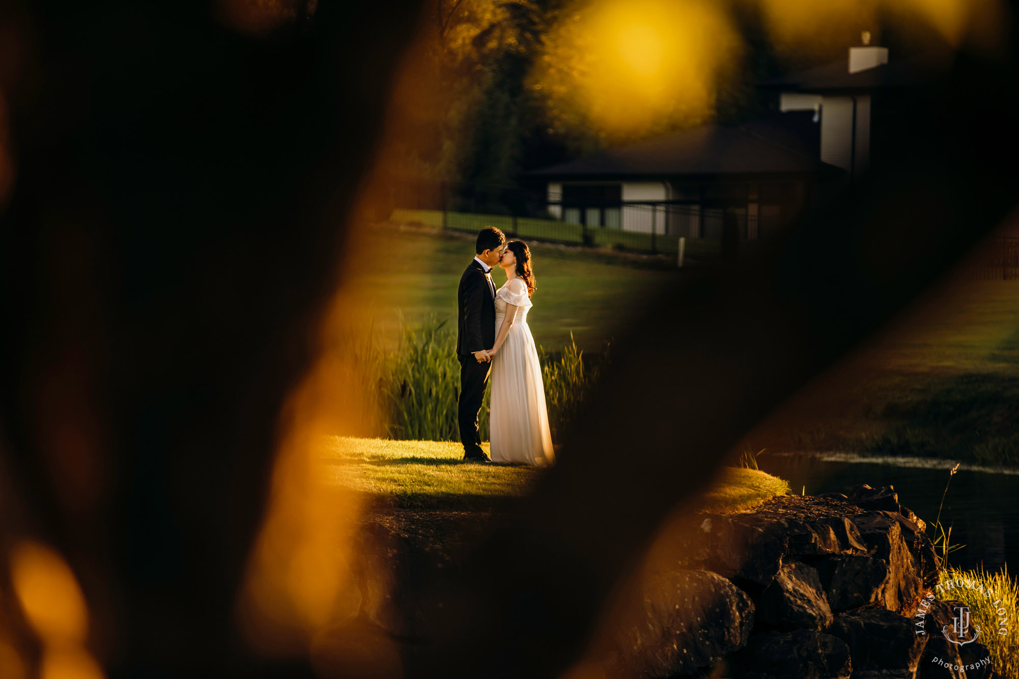 Echo Falls Snohomish wedding by Seattle wedding photographer James Thomas Long Photography