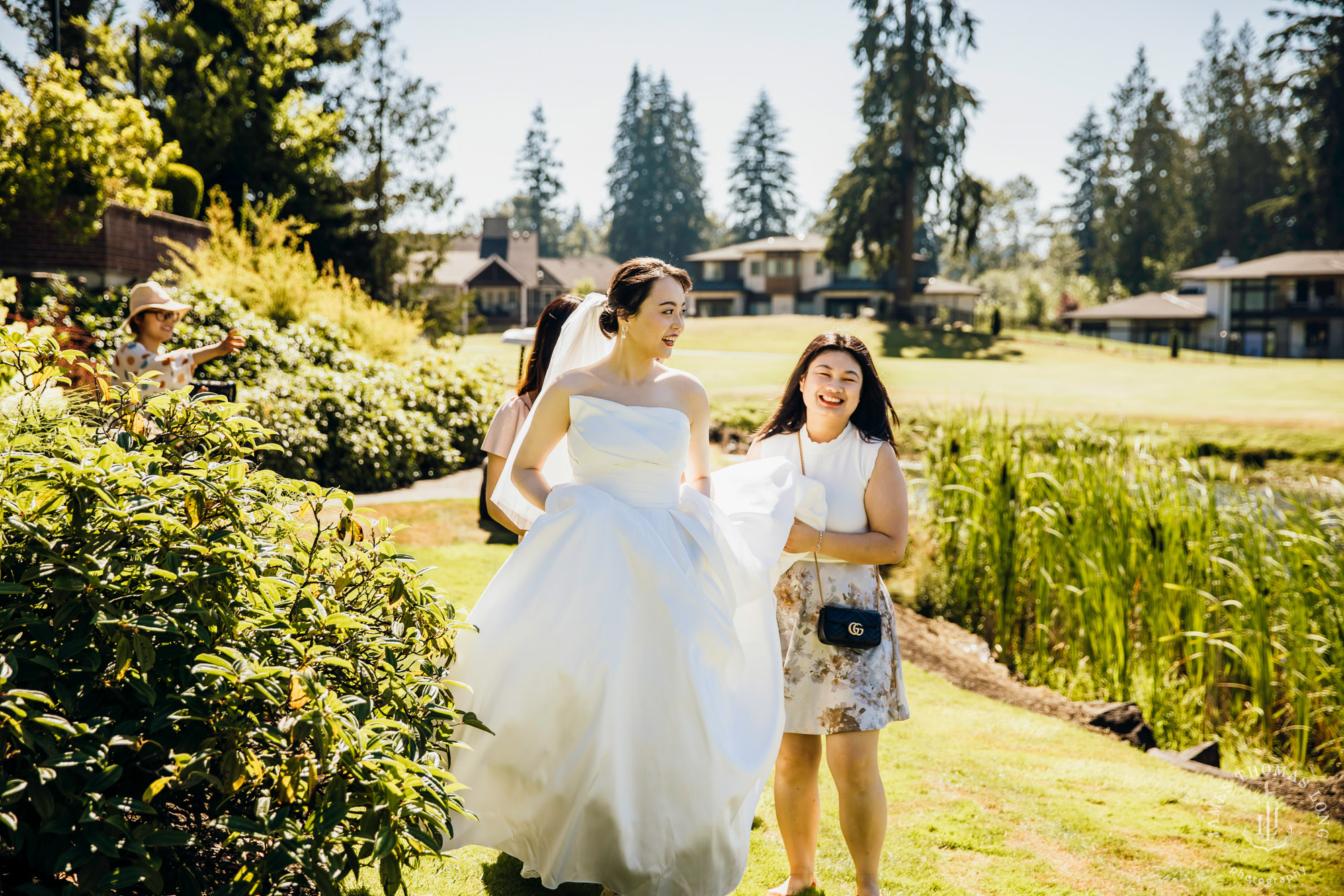 Echo Falls Snohomish wedding by Seattle wedding photographer James Thomas Long Photography