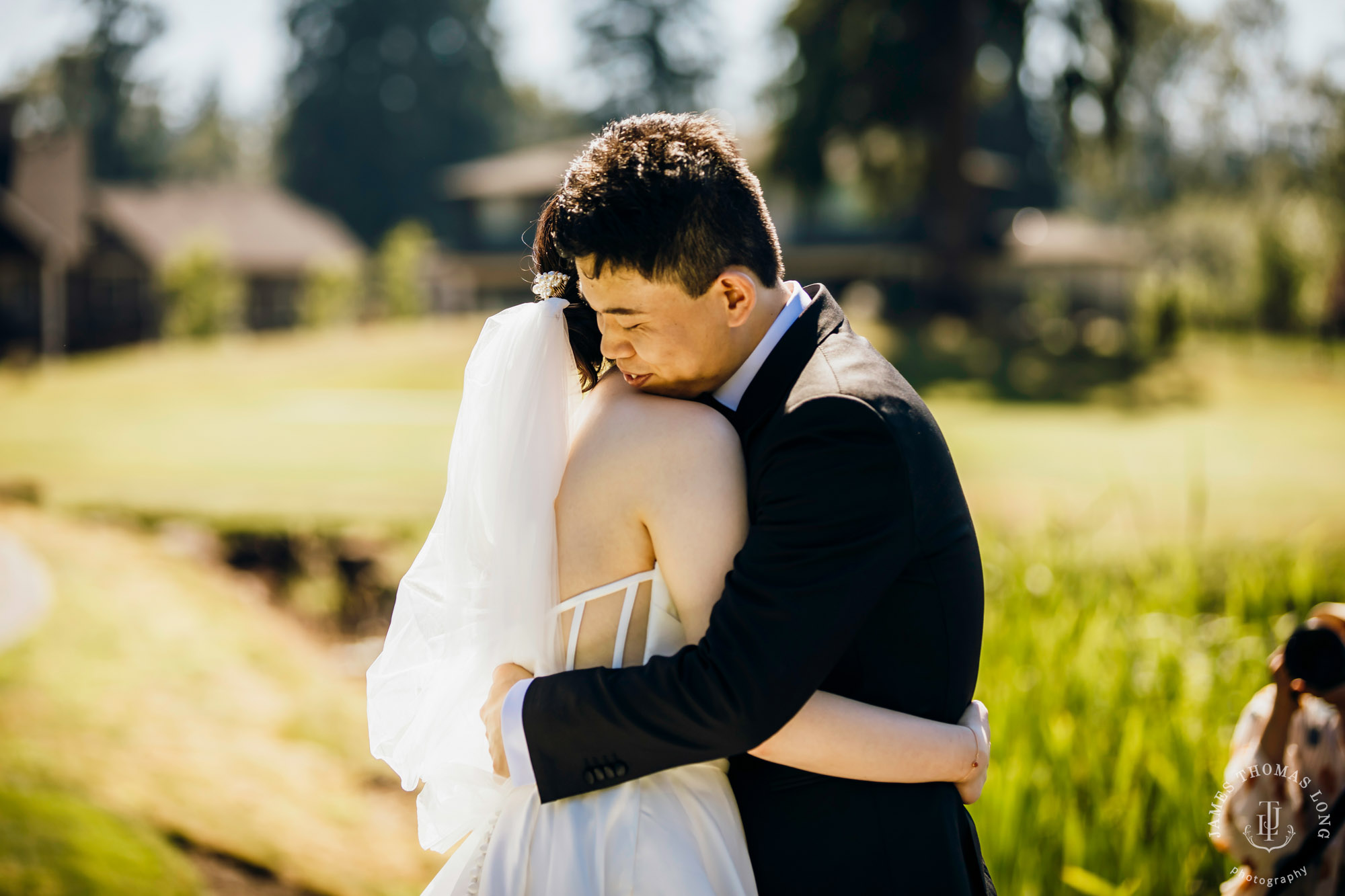 Echo Falls Snohomish wedding by Seattle wedding photographer James Thomas Long Photography