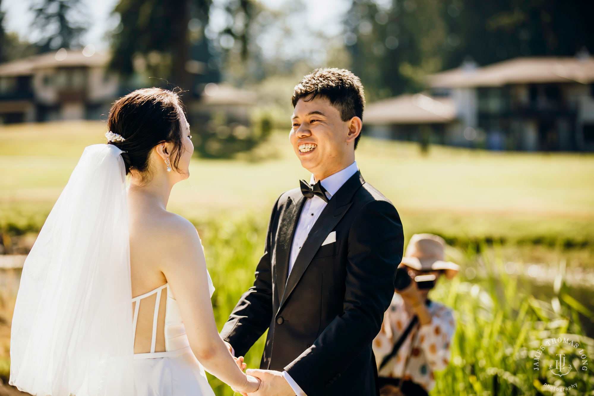 Echo Falls Snohomish wedding by Seattle wedding photographer James Thomas Long Photography