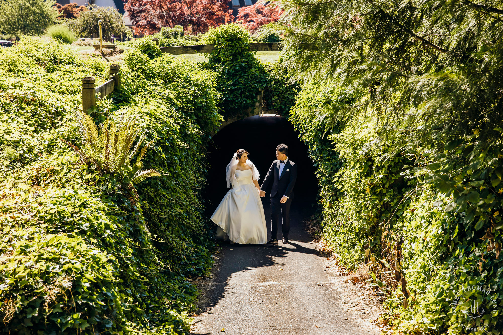 Echo Falls Snohomish wedding by Seattle wedding photographer James Thomas Long Photography