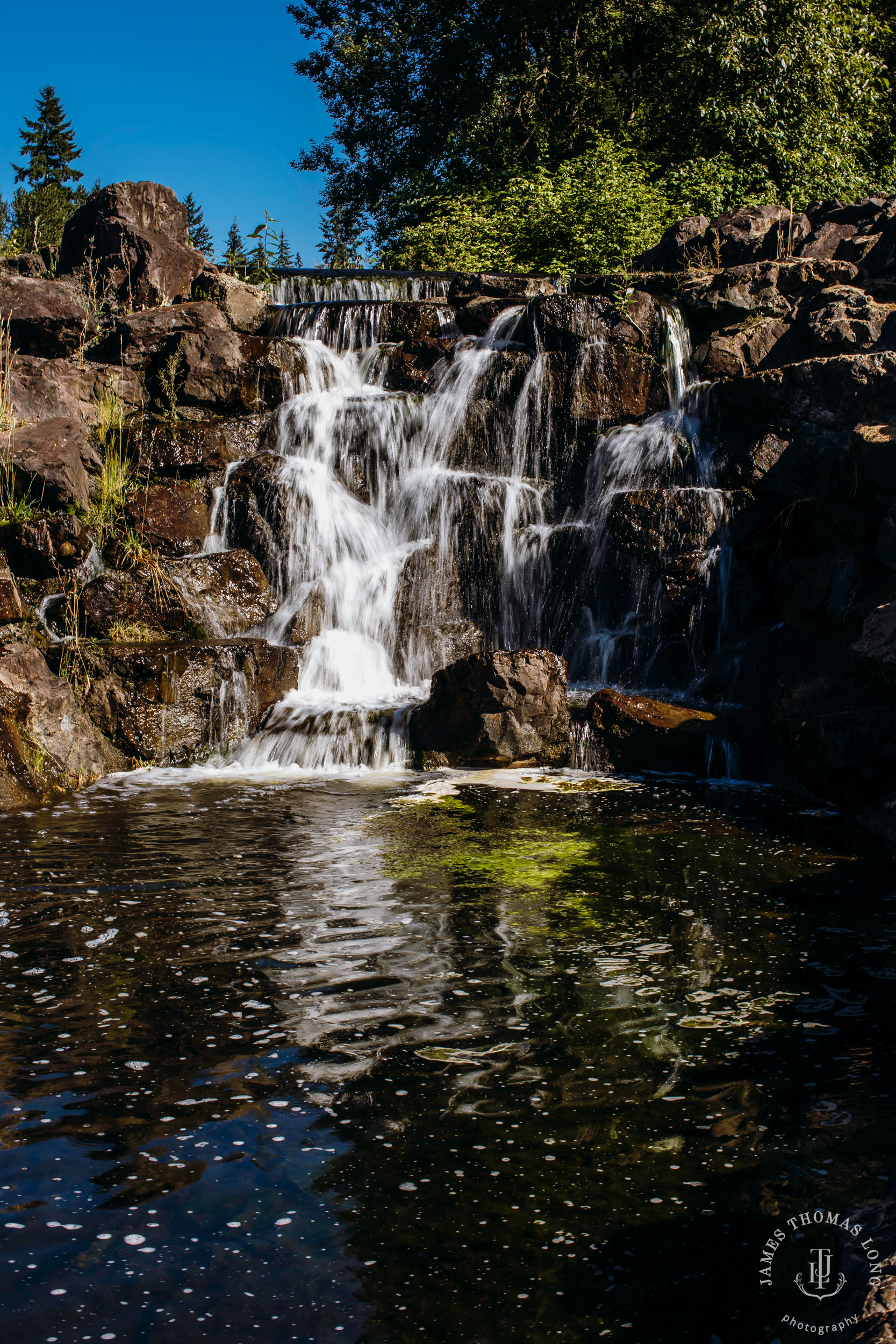 Echo Falls Snohomish wedding by Seattle wedding photographer James Thomas Long Photography