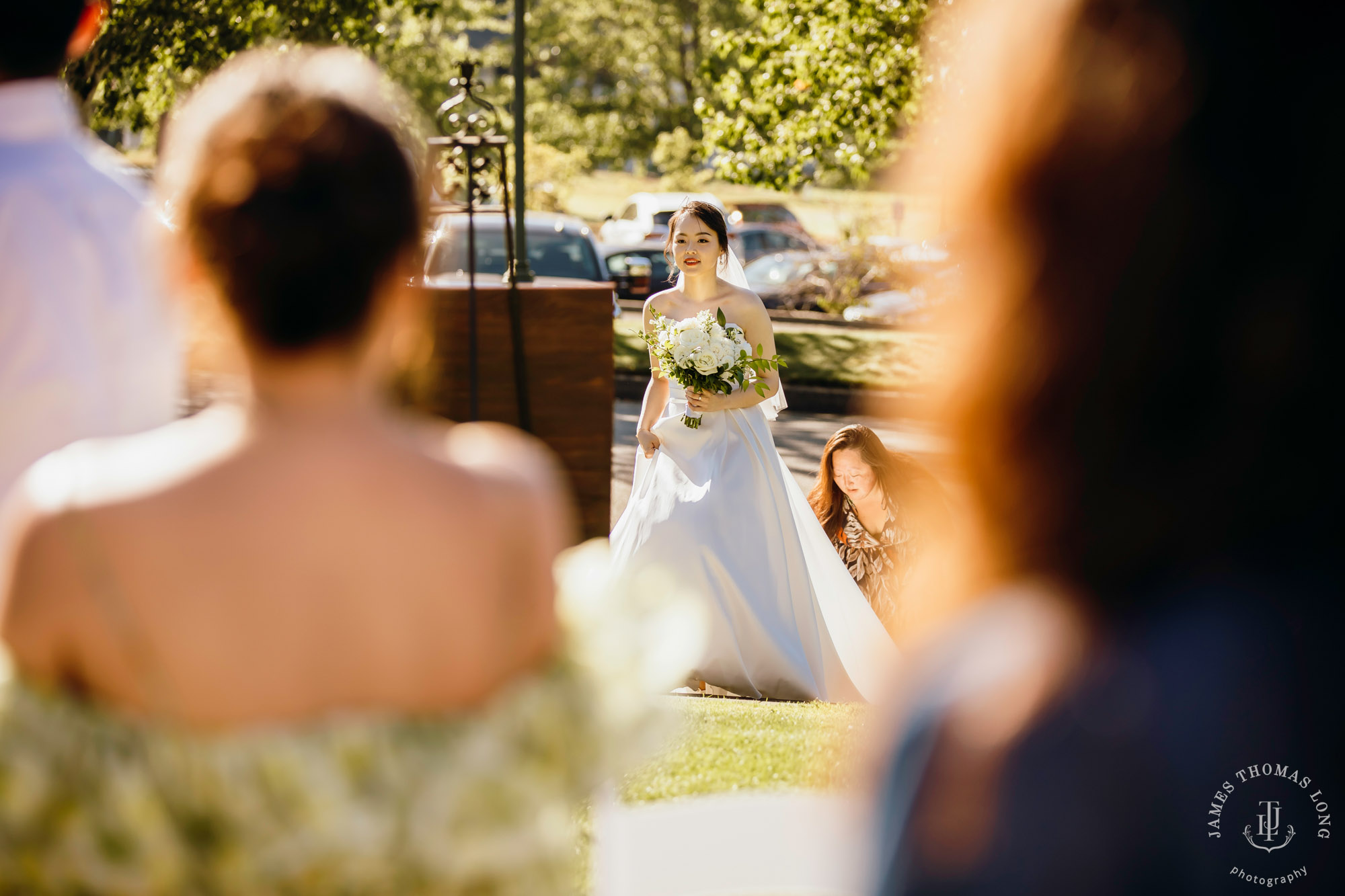 Echo Falls Snohomish wedding by Seattle wedding photographer James Thomas Long Photography