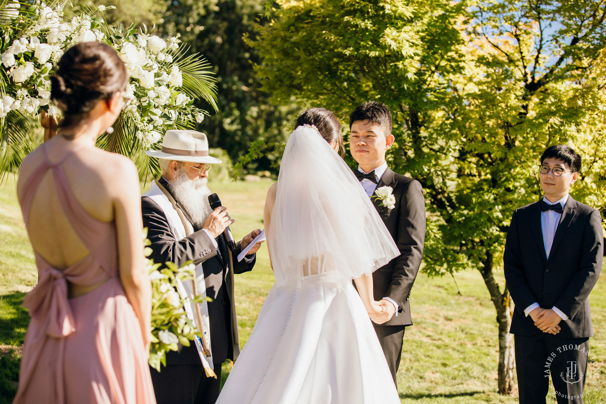 Echo Falls Snohomish wedding by Seattle wedding photographer James Thomas Long Photography