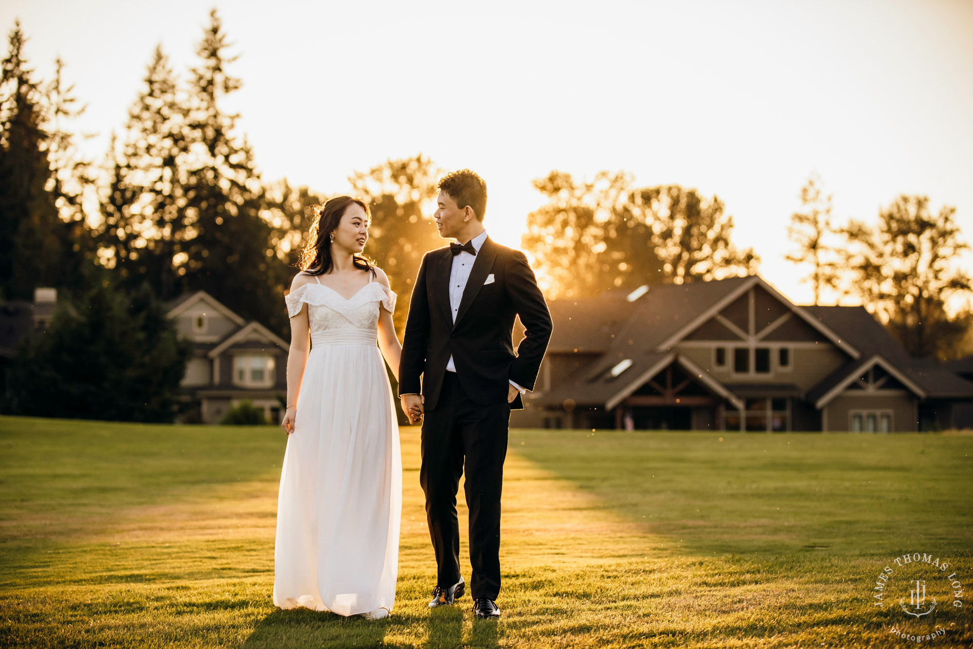 Echo Falls Snohomish wedding by Seattle wedding photographer James Thomas Long Photography