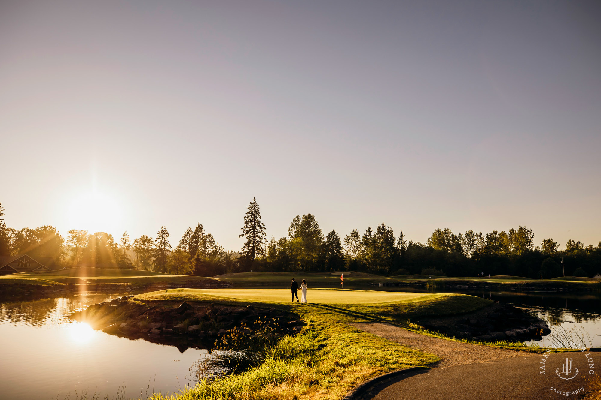 Echo Falls Snohomish wedding by Seattle wedding photographer James Thomas Long Photography