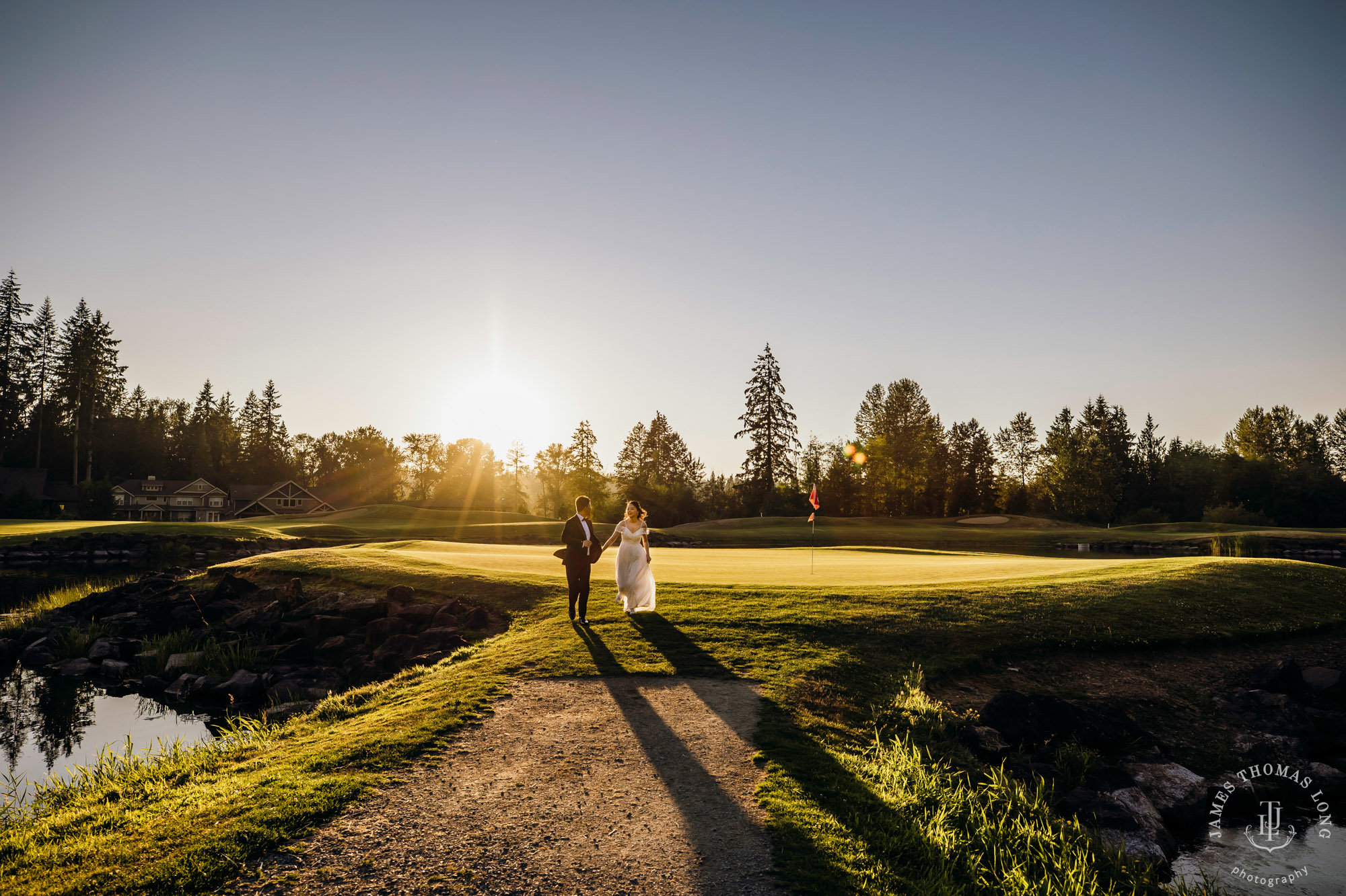 Echo Falls Snohomish wedding by Seattle wedding photographer James Thomas Long Photography