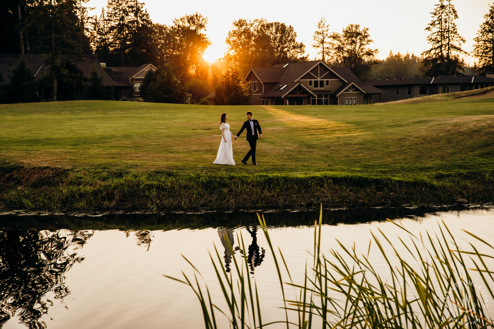 Echo Falls Snohomish wedding by Seattle wedding photographer James Thomas Long Photography