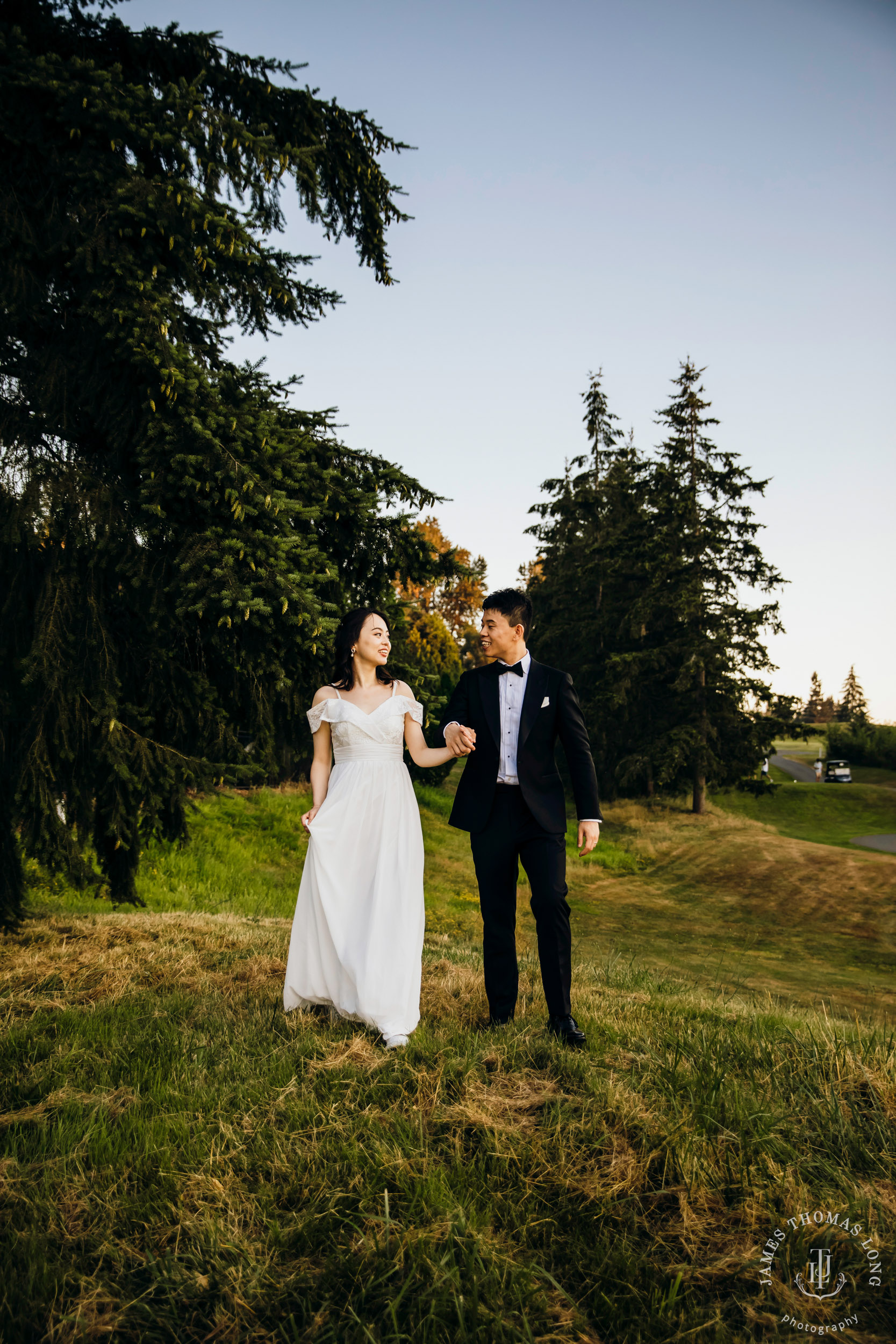 Echo Falls Snohomish wedding by Seattle wedding photographer James Thomas Long Photography