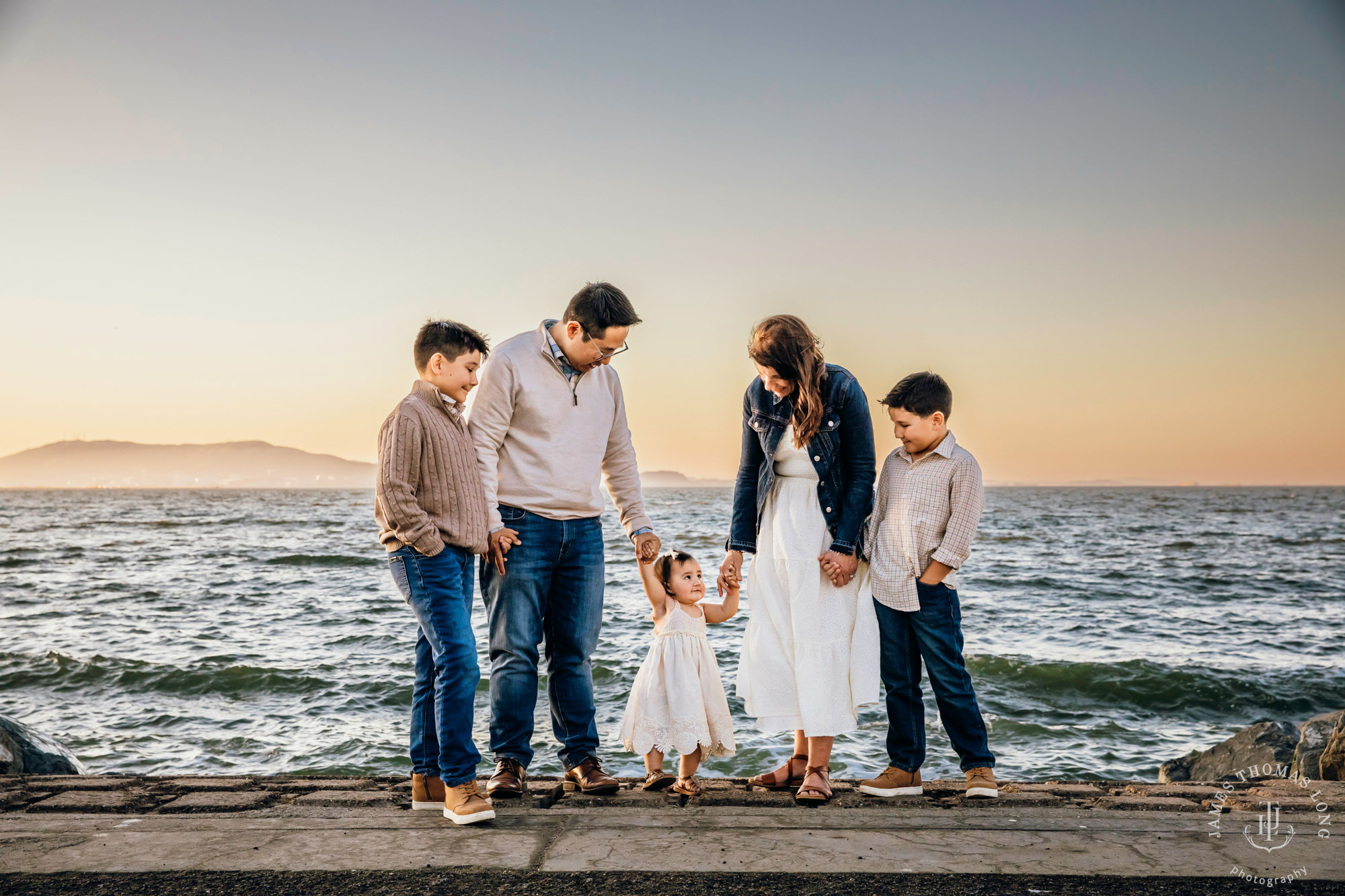 San Francisco Bay area family session by Seattle family photographer James Thomas Long Photography