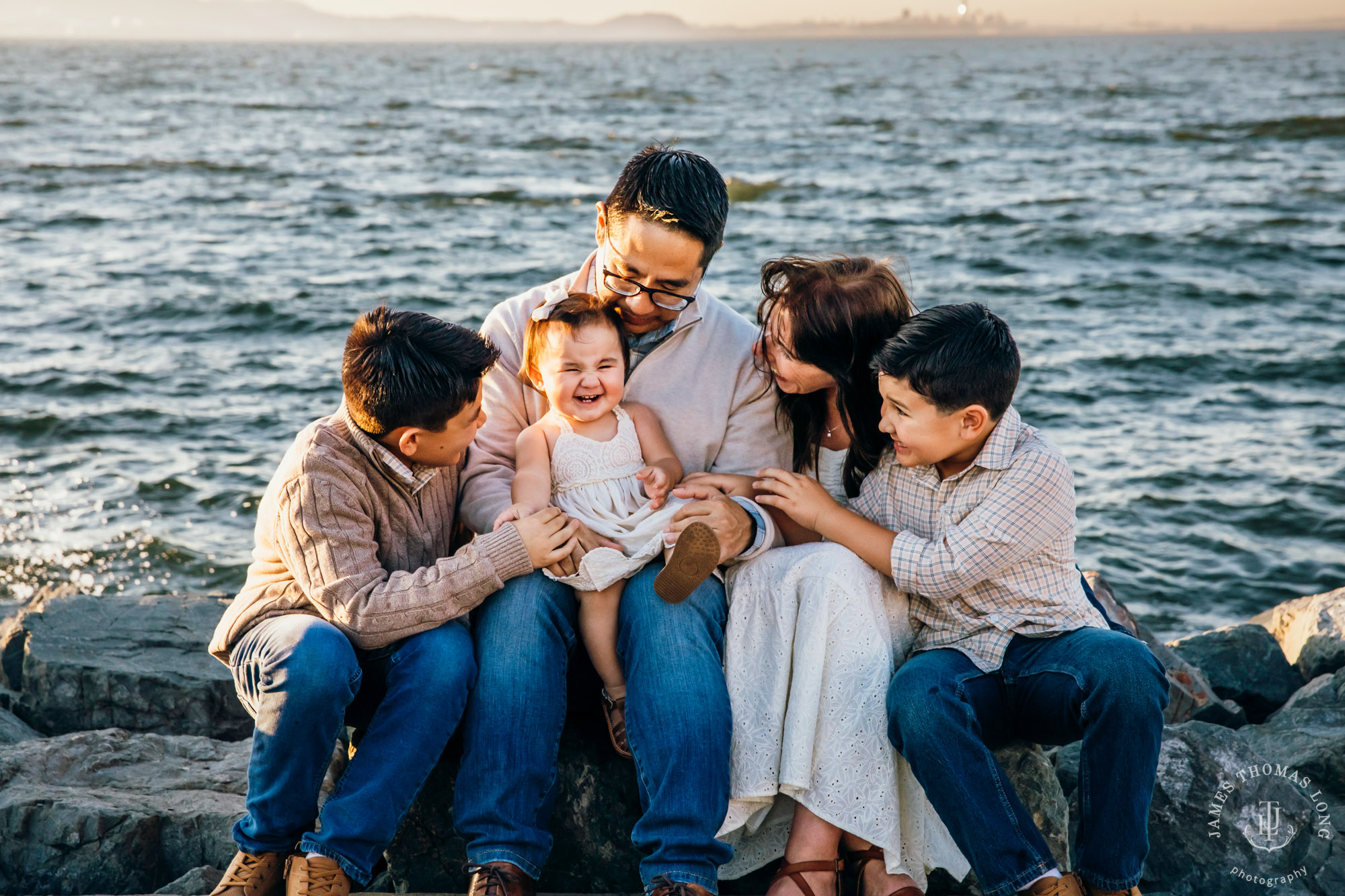 San Francisco Bay area family session by Seattle family photographer James Thomas Long Photography