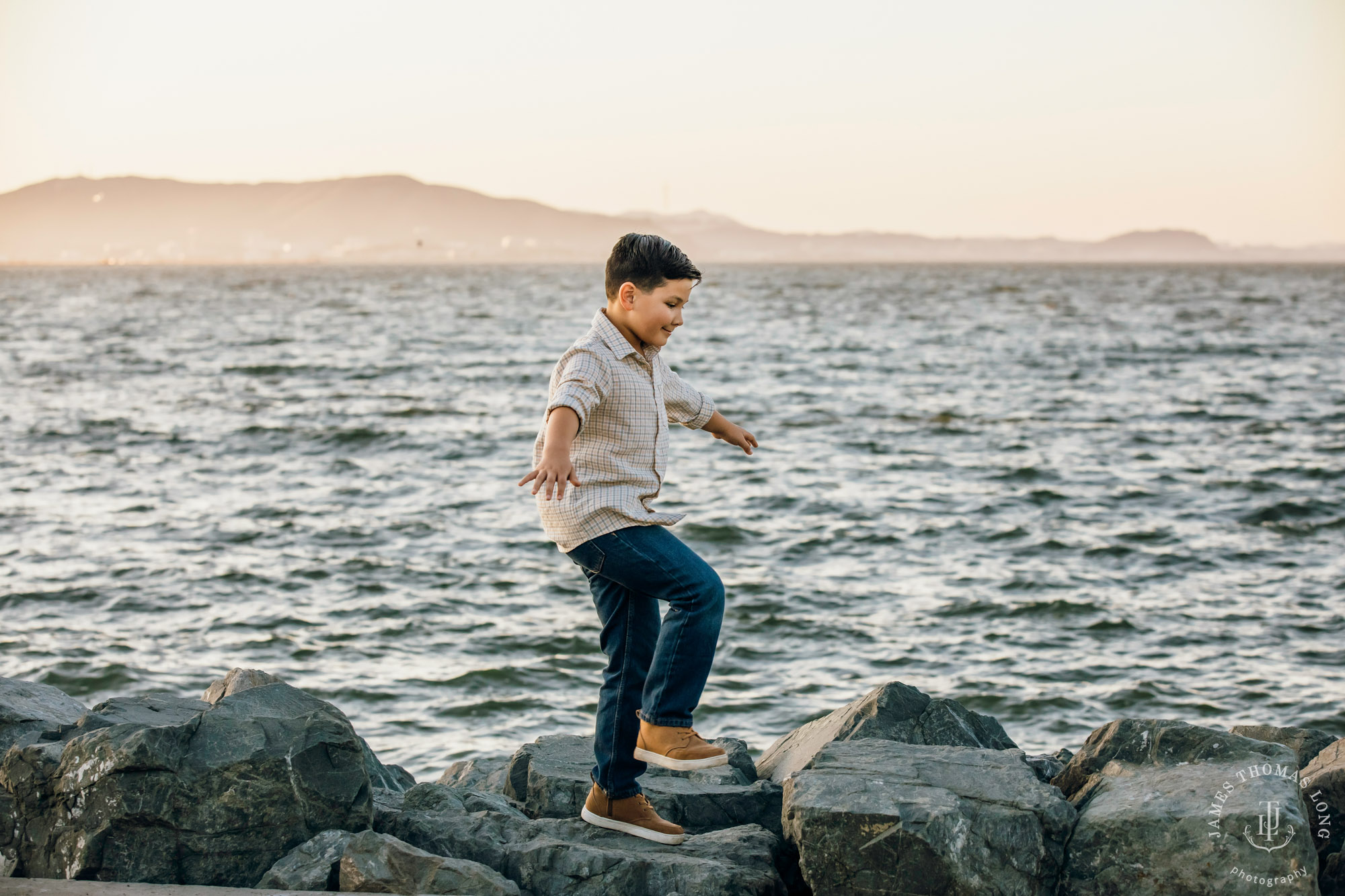 San Francisco Bay area family session by Seattle family photographer James Thomas Long Photography