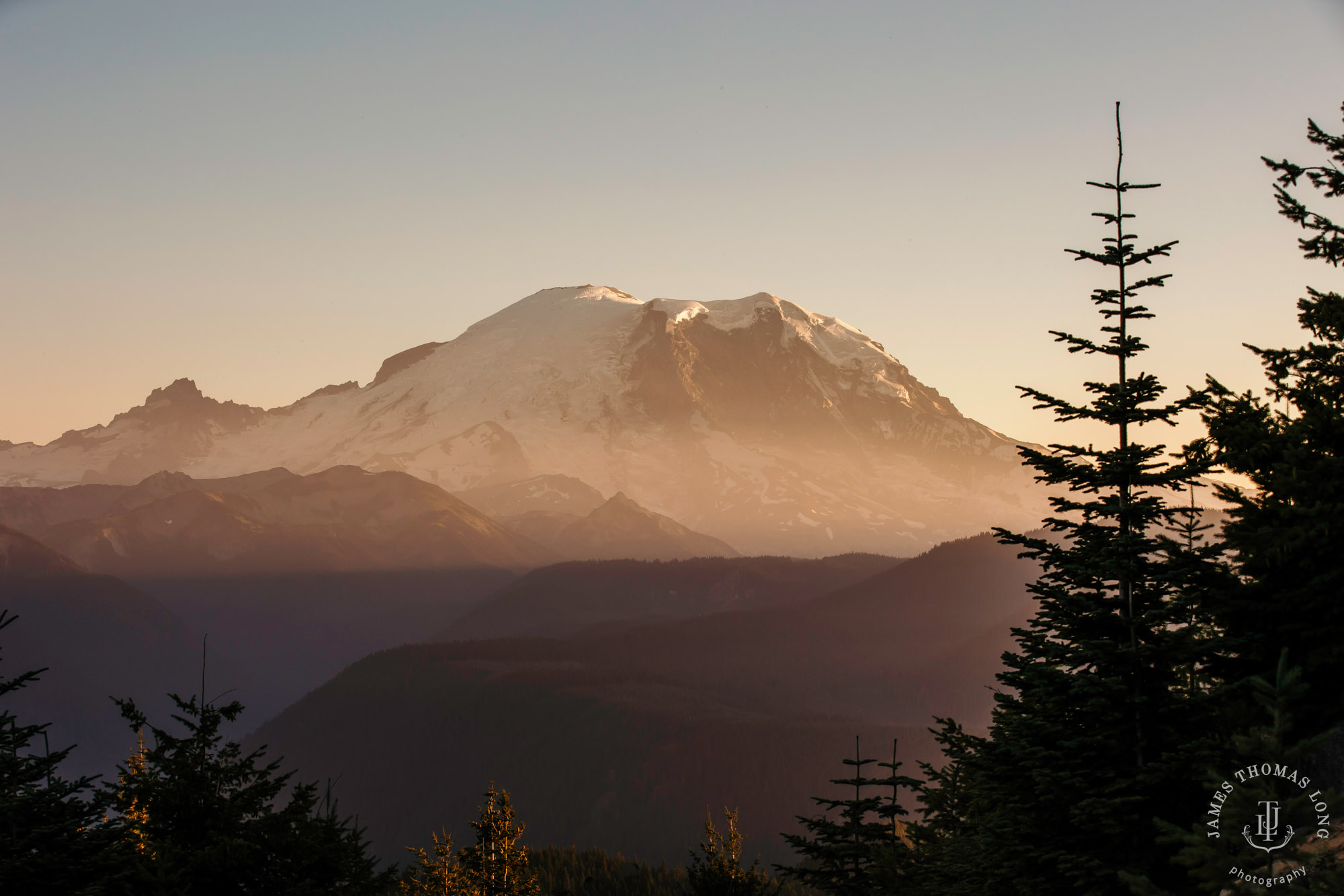 Mount Rainier maternity photography session by Seattle maternity and family photographer James Thomas Long Photography