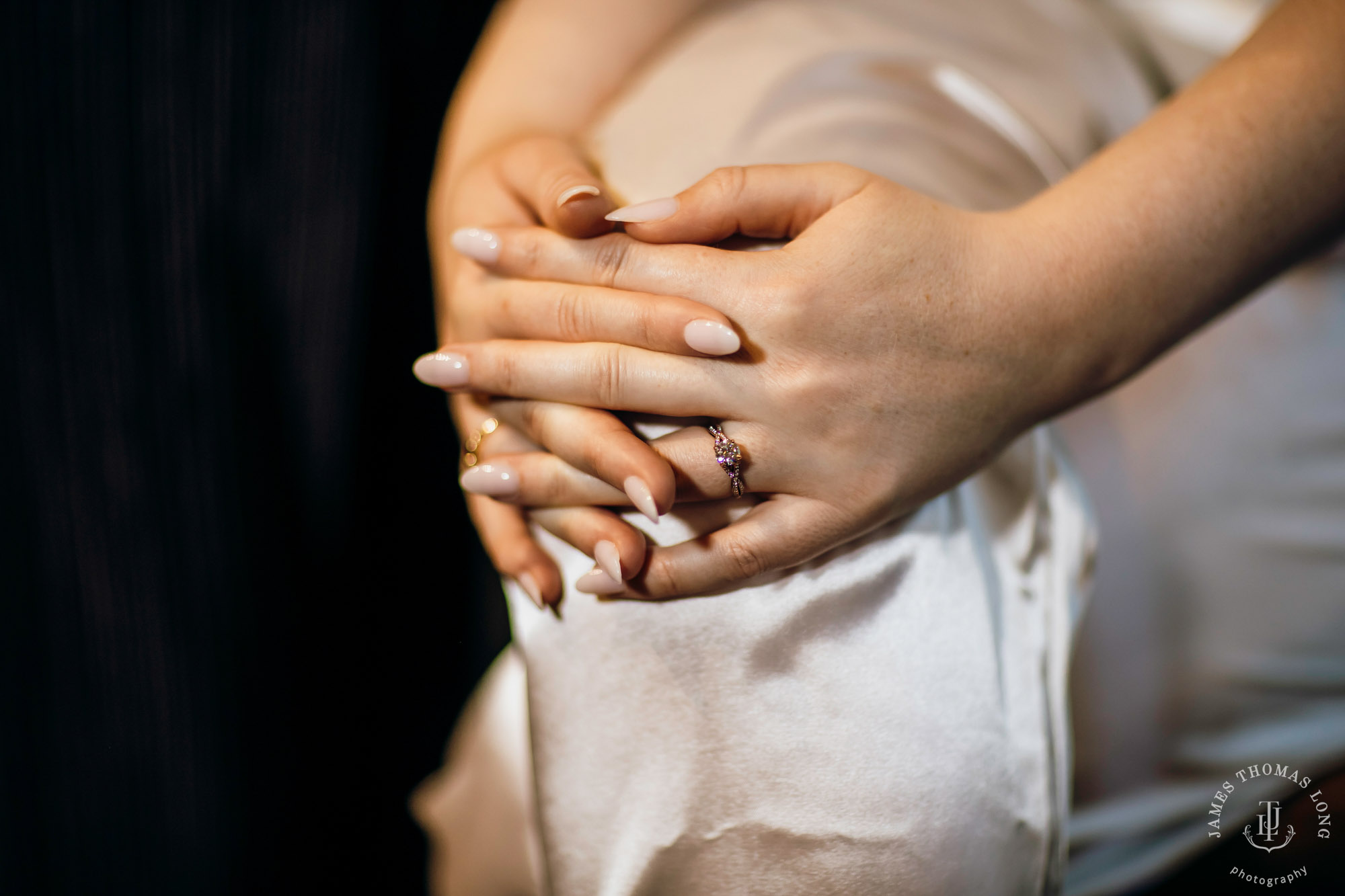 Crystal Mountain Resort wedding by Seattle wedding photographer James Thomas Long Photography