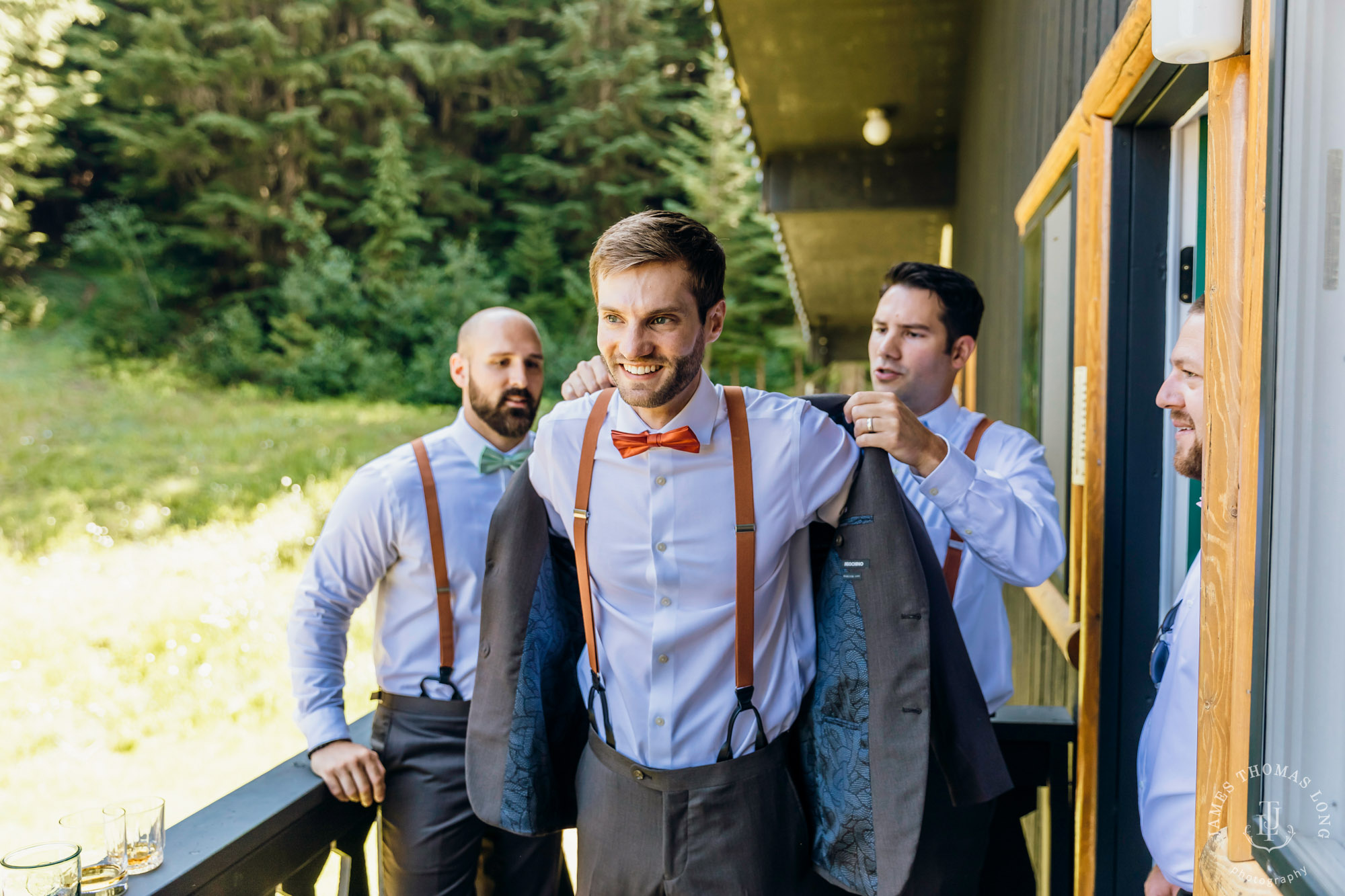 Crystal Mountain Resort wedding by Seattle wedding photographer James Thomas Long Photography