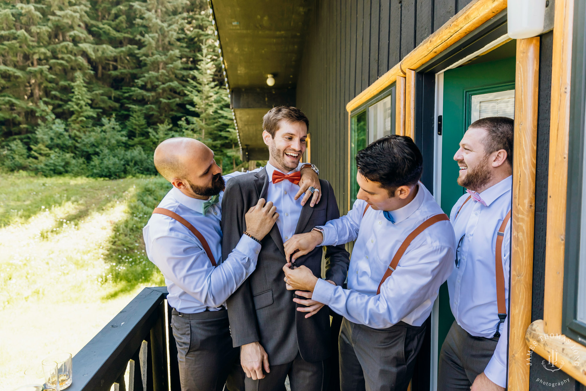 Crystal Mountain Resort wedding by Seattle wedding photographer James Thomas Long Photography