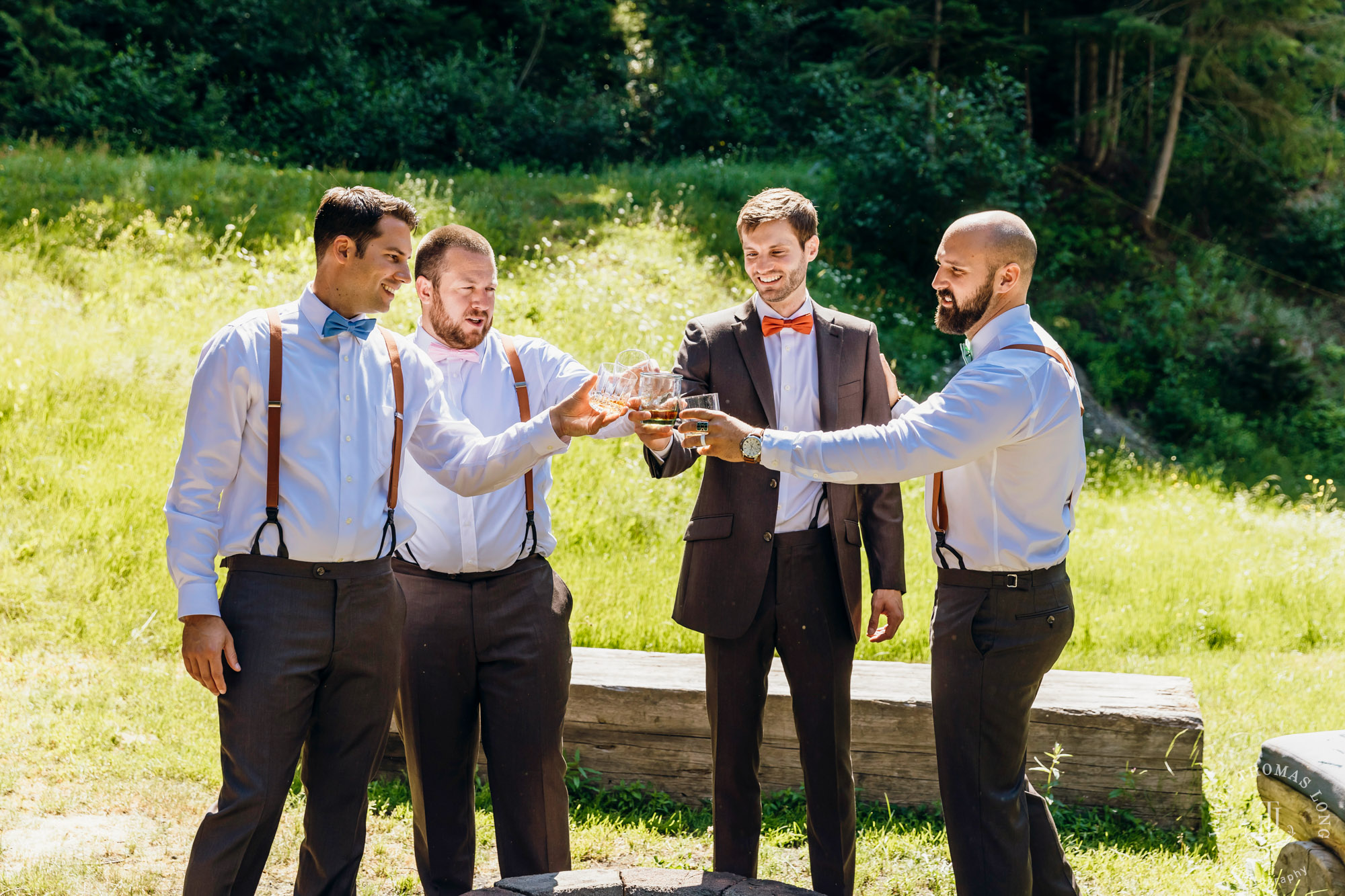 Crystal Mountain Resort wedding by Seattle wedding photographer James Thomas Long Photography