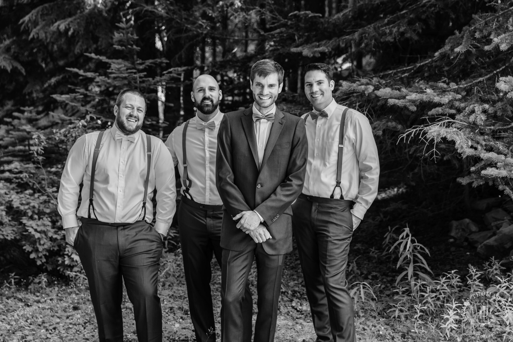 Crystal Mountain Resort wedding by Seattle wedding photographer James Thomas Long Photography