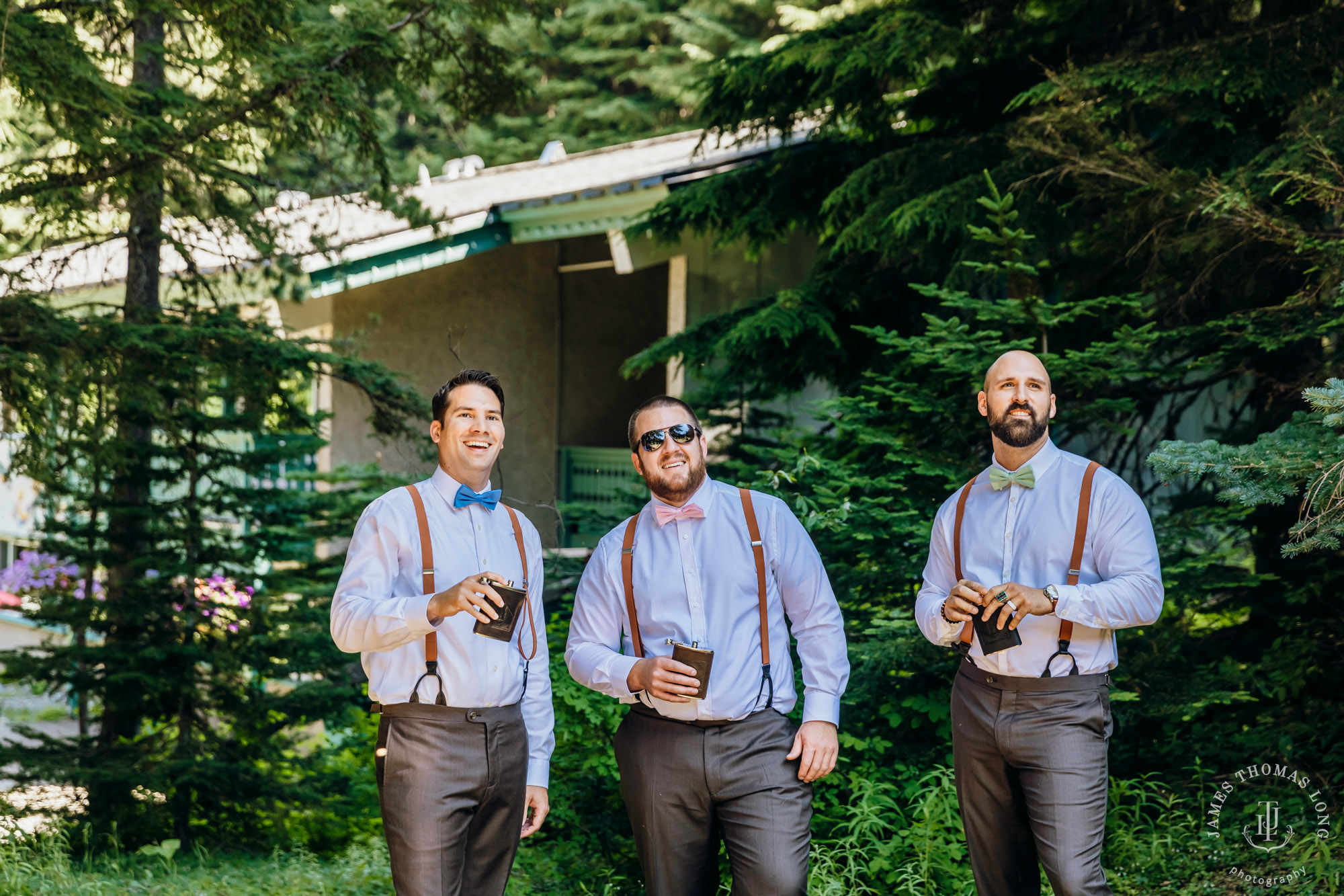 Crystal Mountain Resort wedding by Seattle wedding photographer James Thomas Long Photography