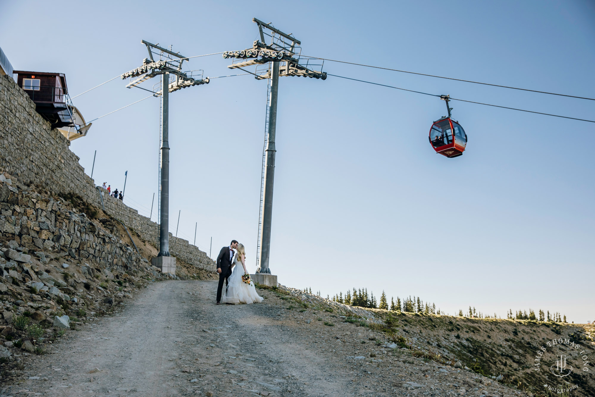 Crystal Mountain Resort wedding by Seattle wedding photographer James Thomas Long Photography