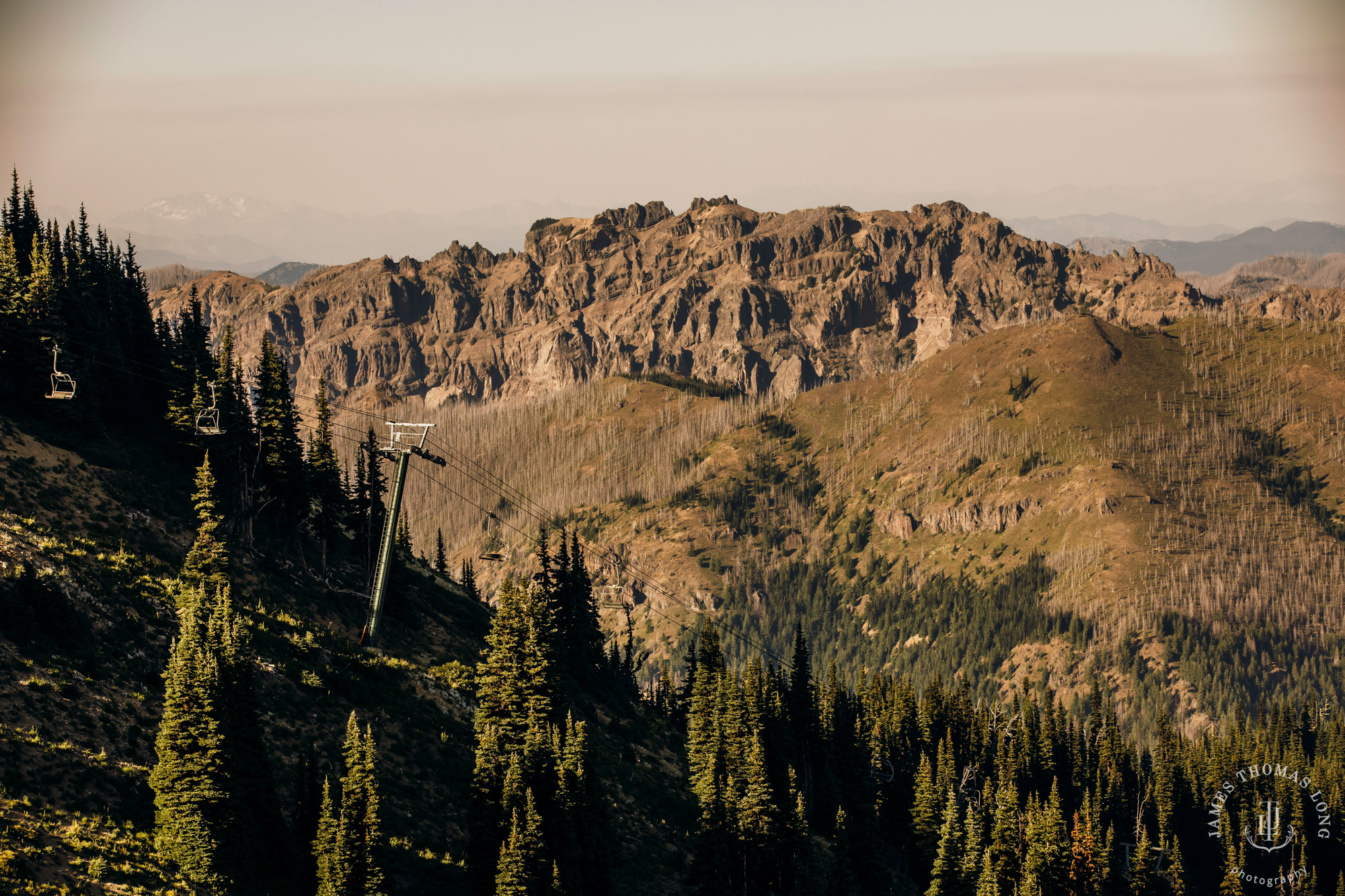 Crystal Mountain Resort wedding by Seattle wedding photographer James Thomas Long Photography