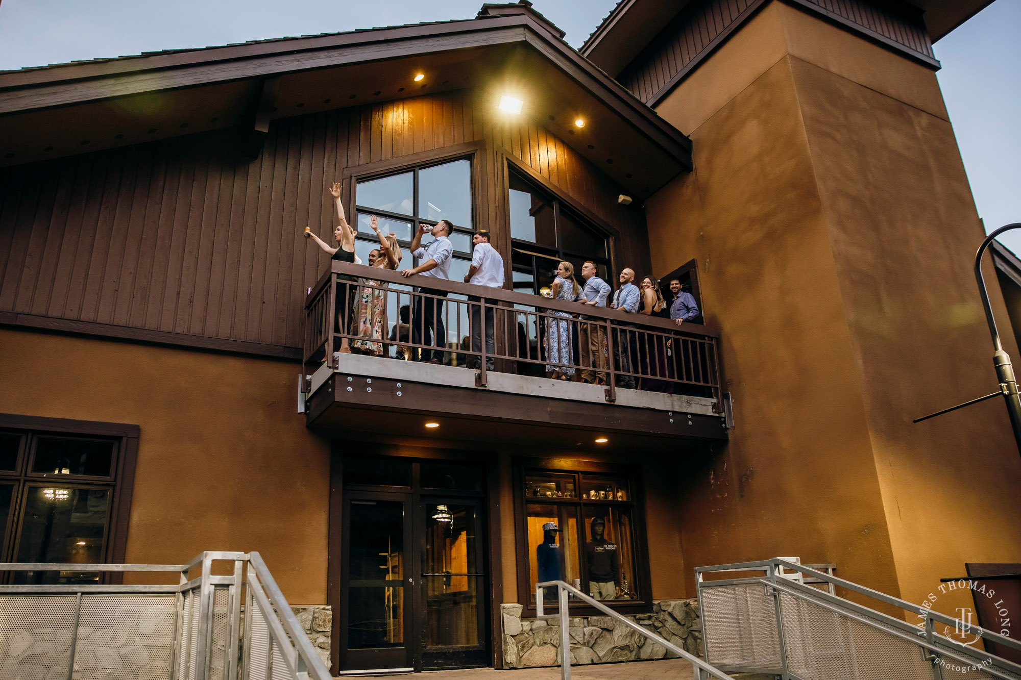 Crystal Mountain Resort wedding by Seattle wedding photographer James Thomas Long Photography