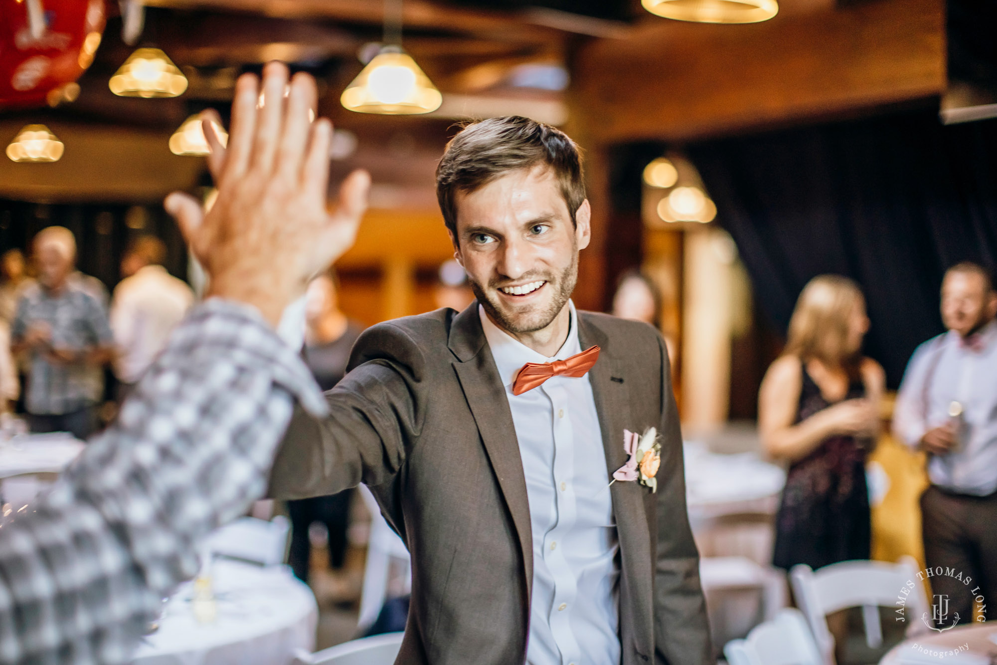 Crystal Mountain Resort wedding by Seattle wedding photographer James Thomas Long Photography